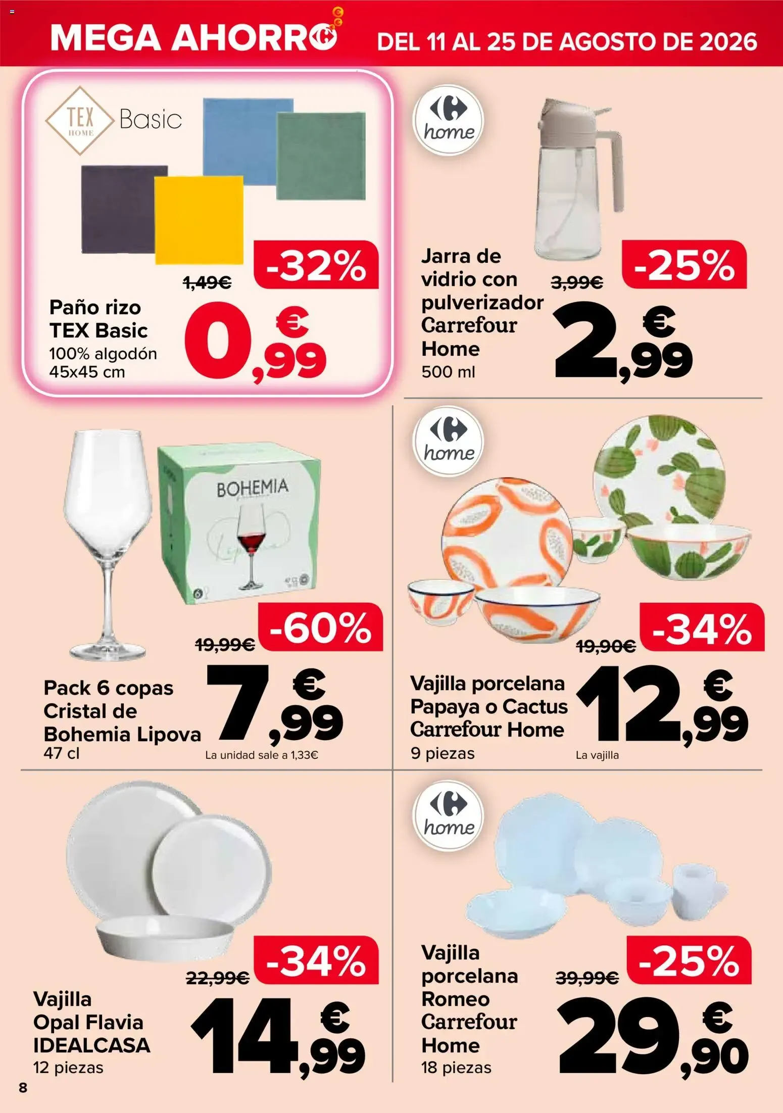 Catálogo de Carrefour Mega Ahorro Top Selección 11 de agosto al 25 de agosto 2026 - Página 8