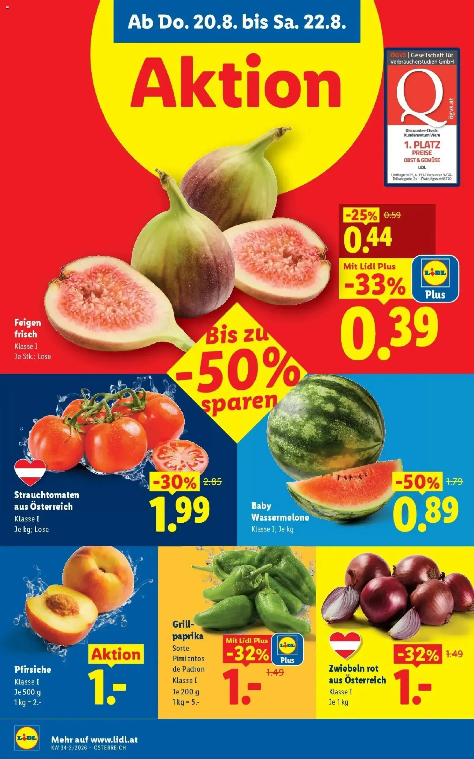 Lidl Plus - Österreichs günstigste Preise von 20. August bis 22. August 2026 - Flugblätt seite 6