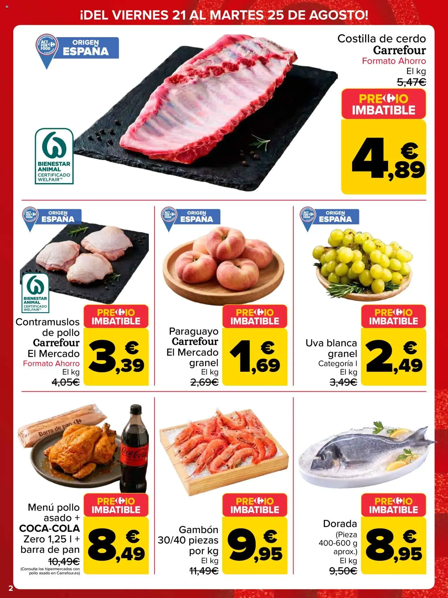 Catálogo de Carrefour Precio Imbatible del 21/08/2026 | Catálogo 21 de agosto al 25 de agosto 2026 - Página 2