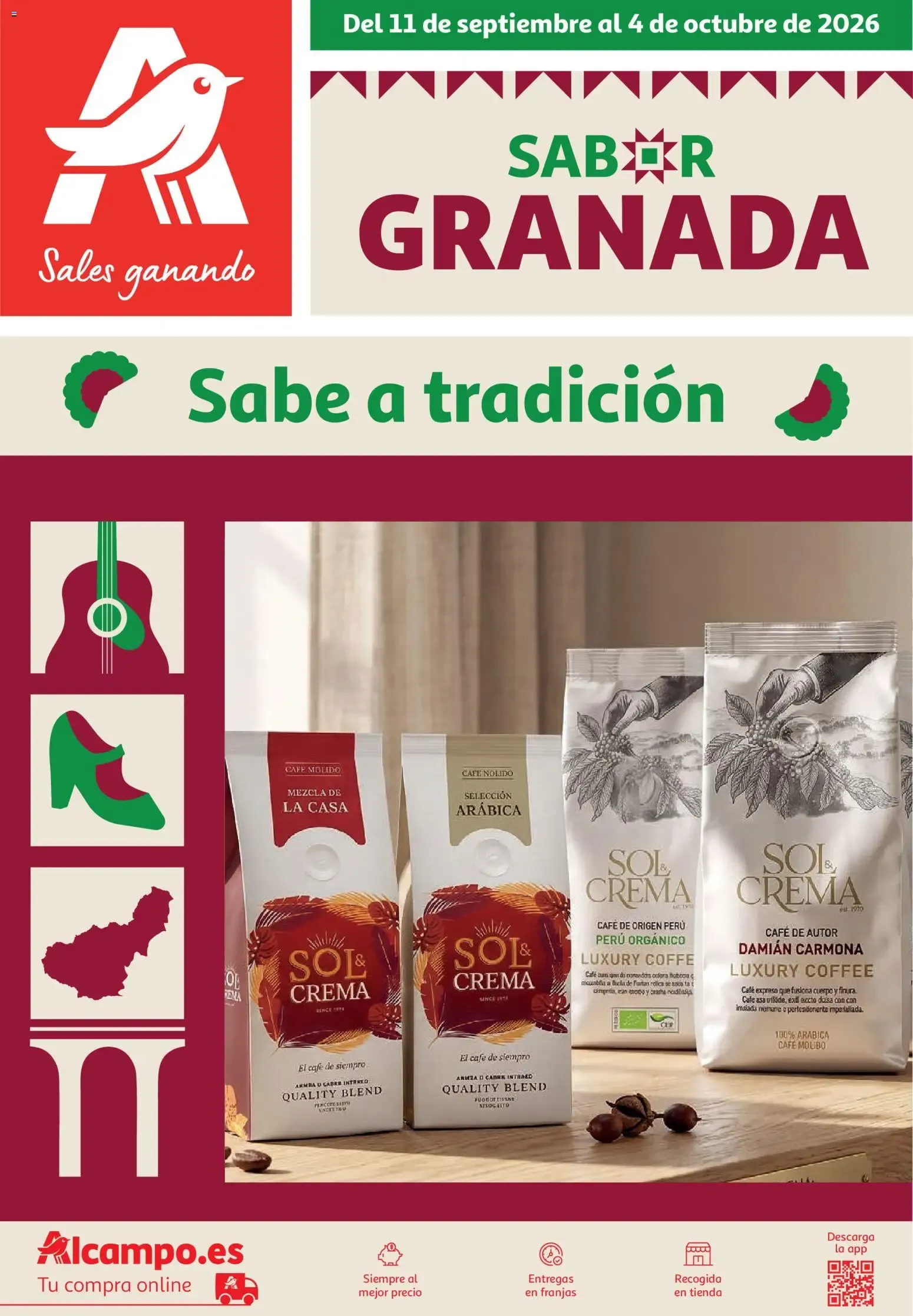 Catálogo de Alcampo Sabor Granada 11/09/2026 - 04/10/2026 11 de septiembre al 4 de octubre 2026 - Página 1