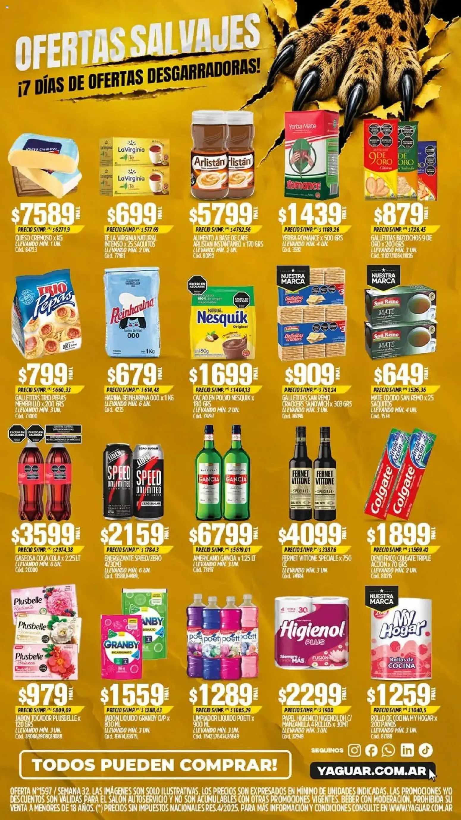 Ofertas de Yaguar - Oferta Semanal Chaco del 03/08/2026 - 08/08/2026 3 de agosto al 8 de agosto 2026 - Página 2 del catálogo
