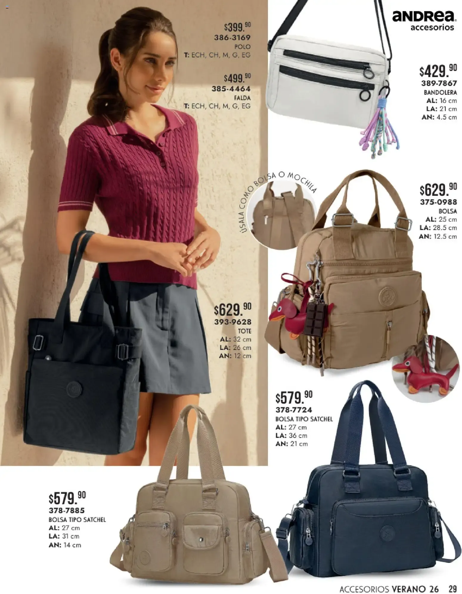 Catálogo de Andrea Verano 26 Accesorios 24 de mayo al 31 de diciembre 2026 - Pagina 29