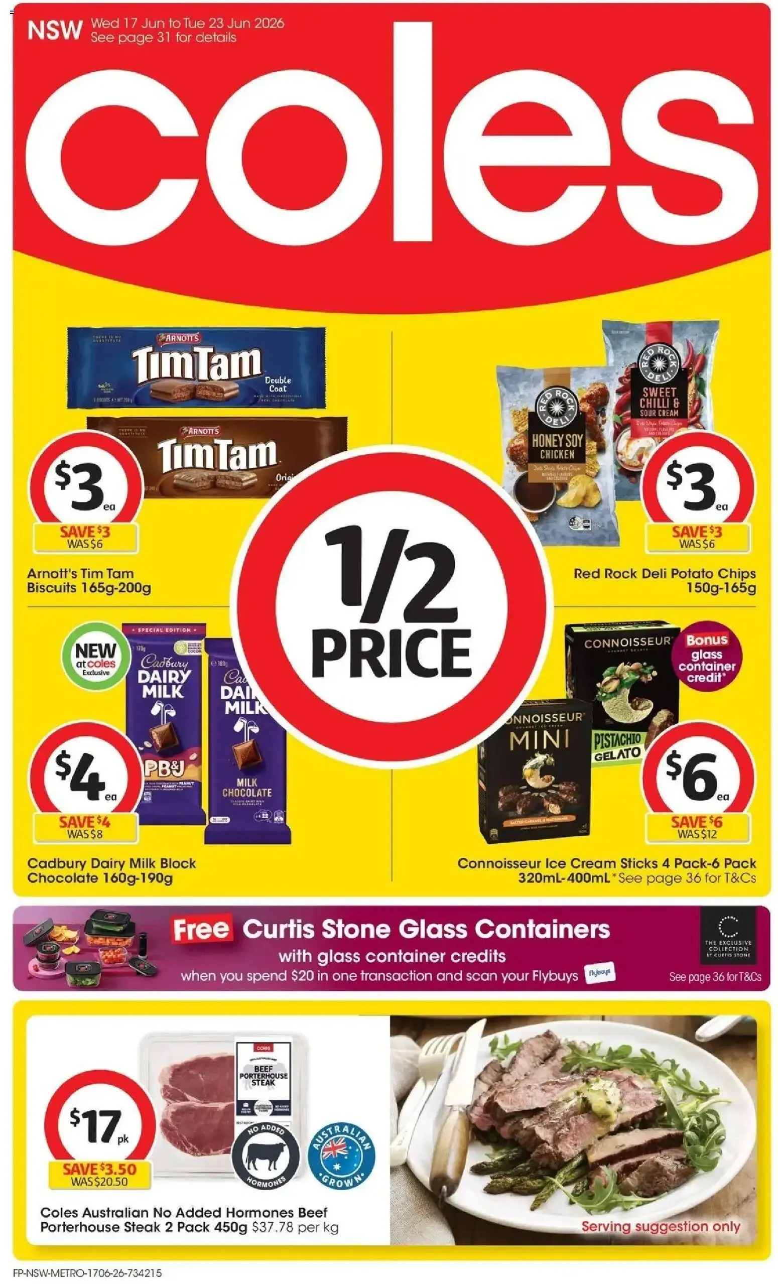 Coles catalogue valid from 17/06/2026 > Online Australia - Catalogue valid from 17 June to 23 June 2026 - page 1