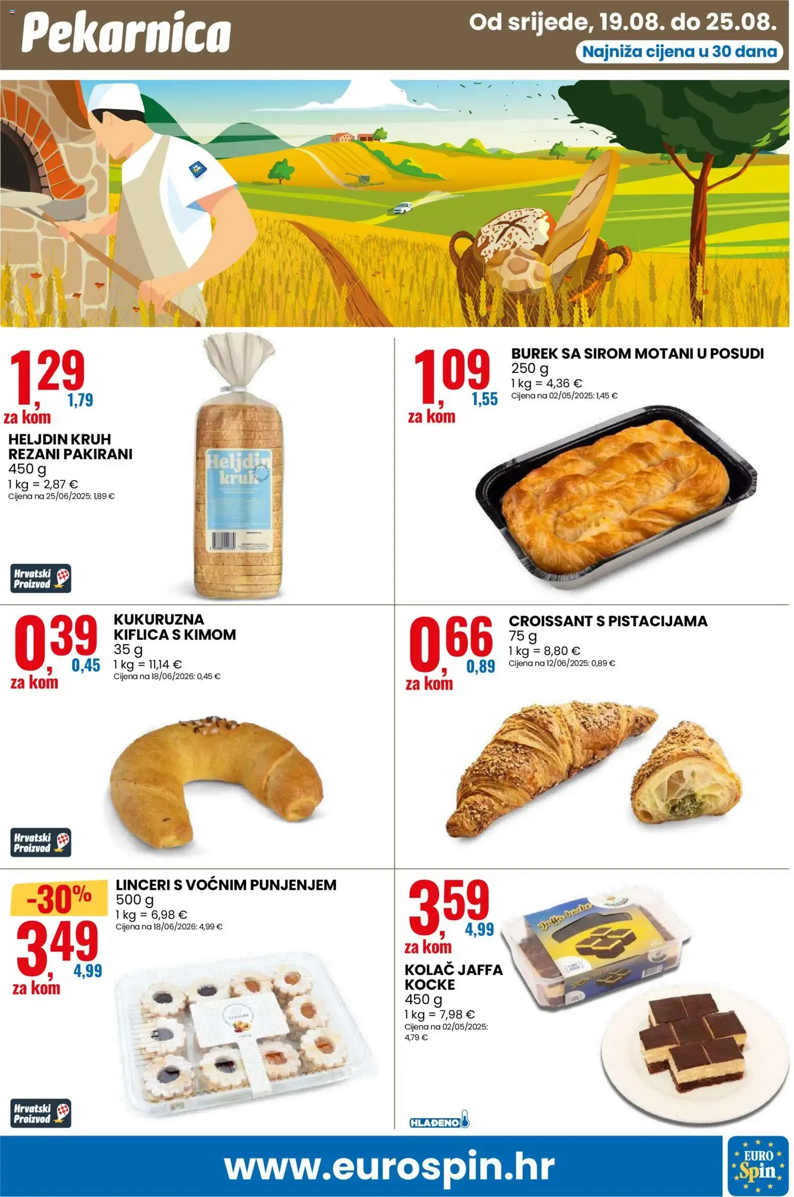 Katalog Euro Spin Pametna kupnja - Naše robne marke od 19. kolovoza do 25. kolovoza 2026. - Pregled Stranica 8