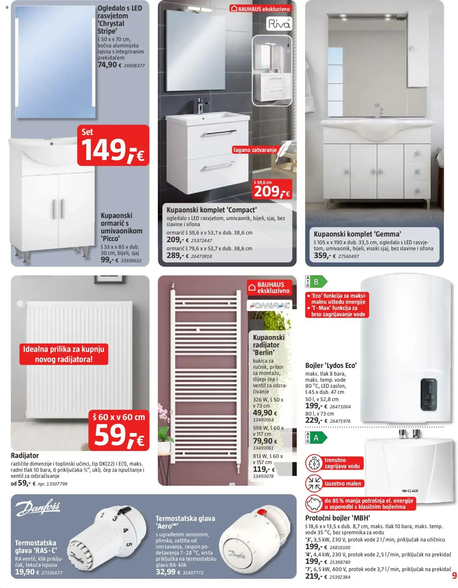 Katalog Bauhaus Katalog novi od 19.08.2026 na listanje > letak digitalni od 19. kolovoza do 1. rujna 2026. - Pregled Stranica 9