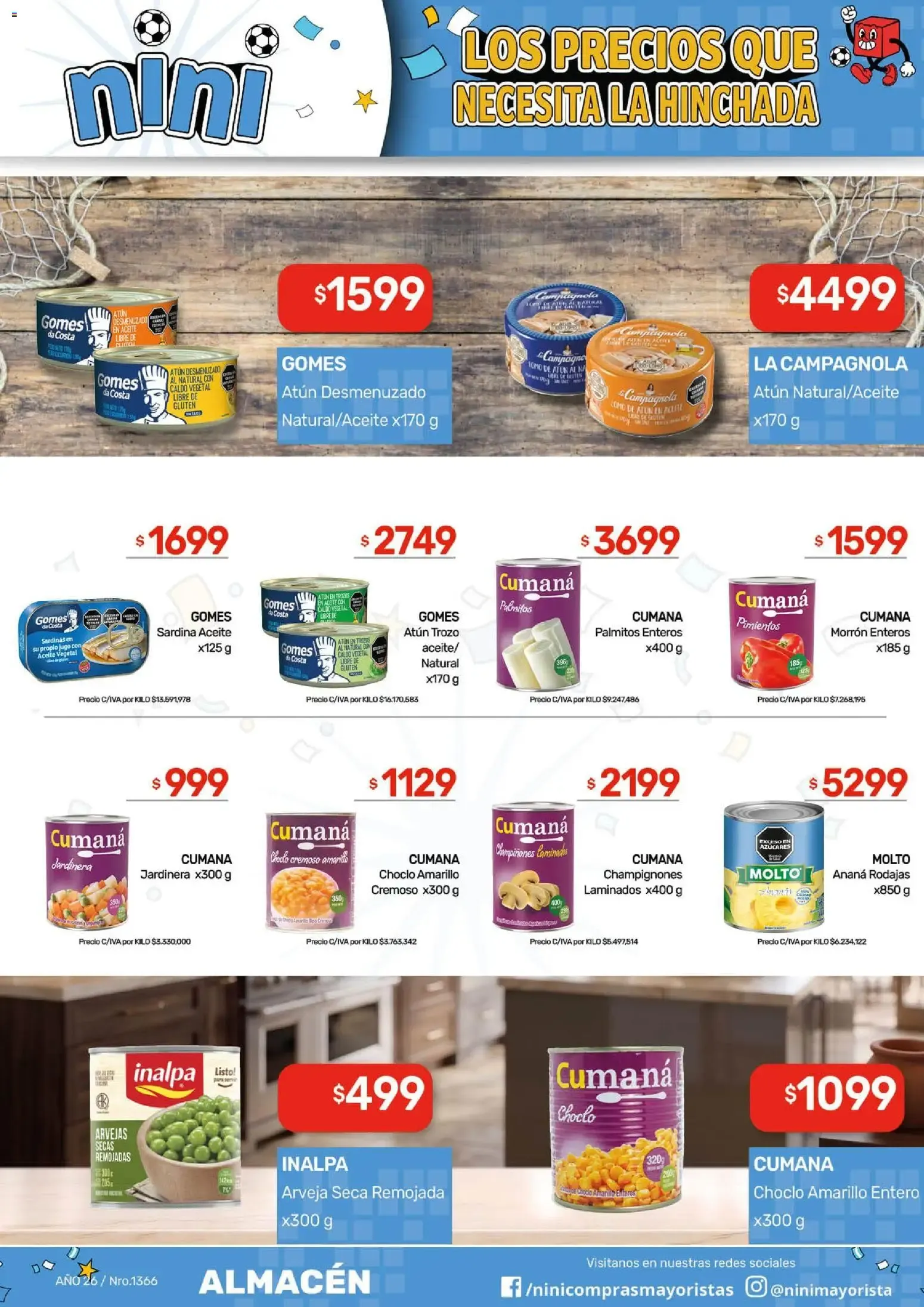 Ofertas de NINI Mayorista ofertas del 29/06/2026 - 05/07/2026 29 de junio al 5 de julio 2026 - Página 25 del catálogo