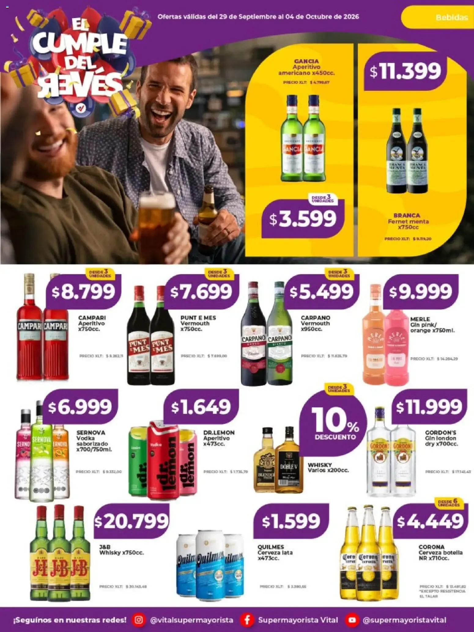 Ofertas de Vital - El Cumple del Revés 29 de septiembre al 4 de octubre 2026 - Página 15 del catálogo