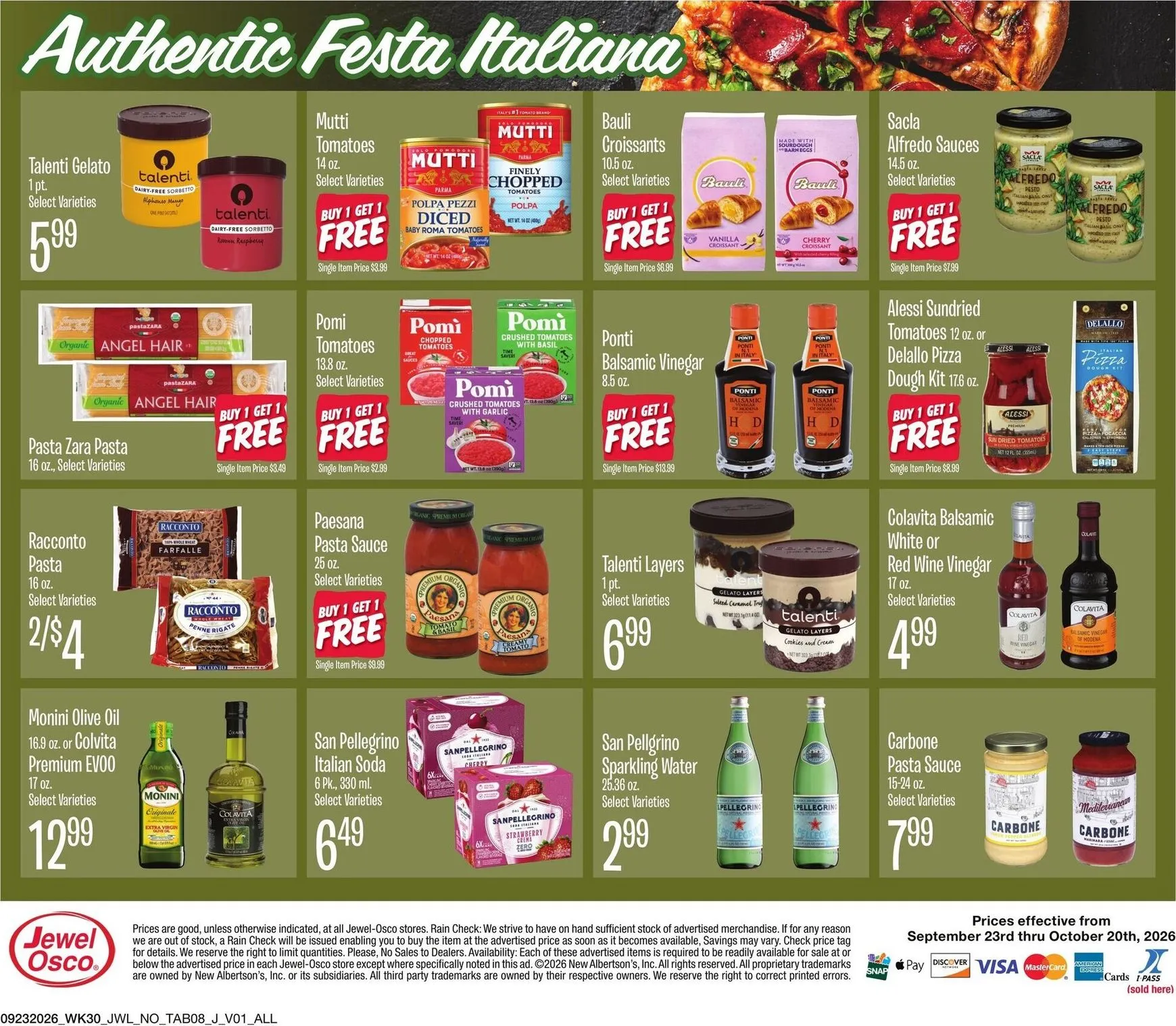 Weekly ad Festa Italiana at Jewel Osco from September 23 to October 20 2026 - Page 8