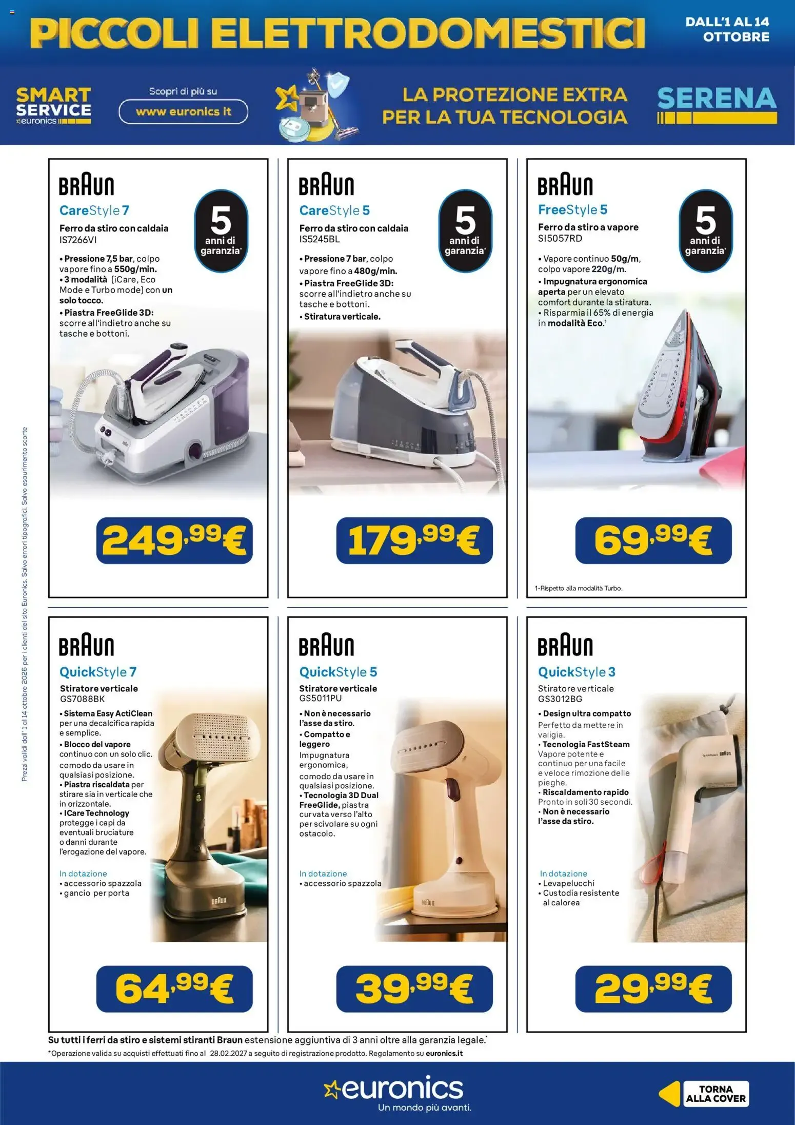 Nuovo Euronics volantino Piccoli Elettrodomestici dal 01/10/2026 > offerte anteprima 🛍️ da 1 ottobre a 14 ottobre di 2026 - Pagina del volantino 14