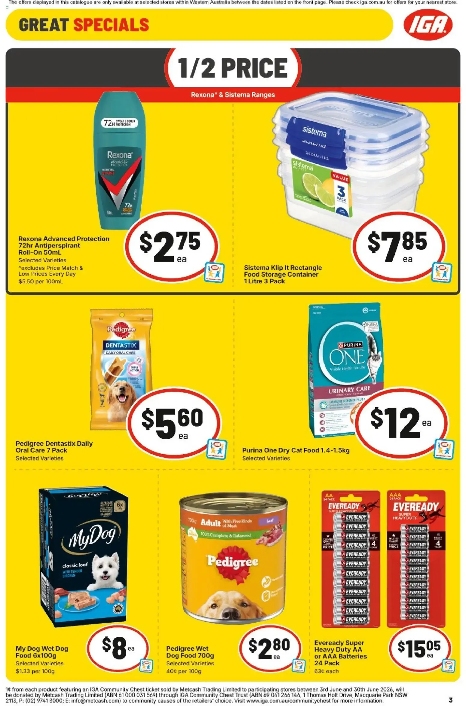 IGA catalogue valid from 10/06/2026 > Online Australia - Catalogue valid from 10 June to 16 June 2026 - page 3