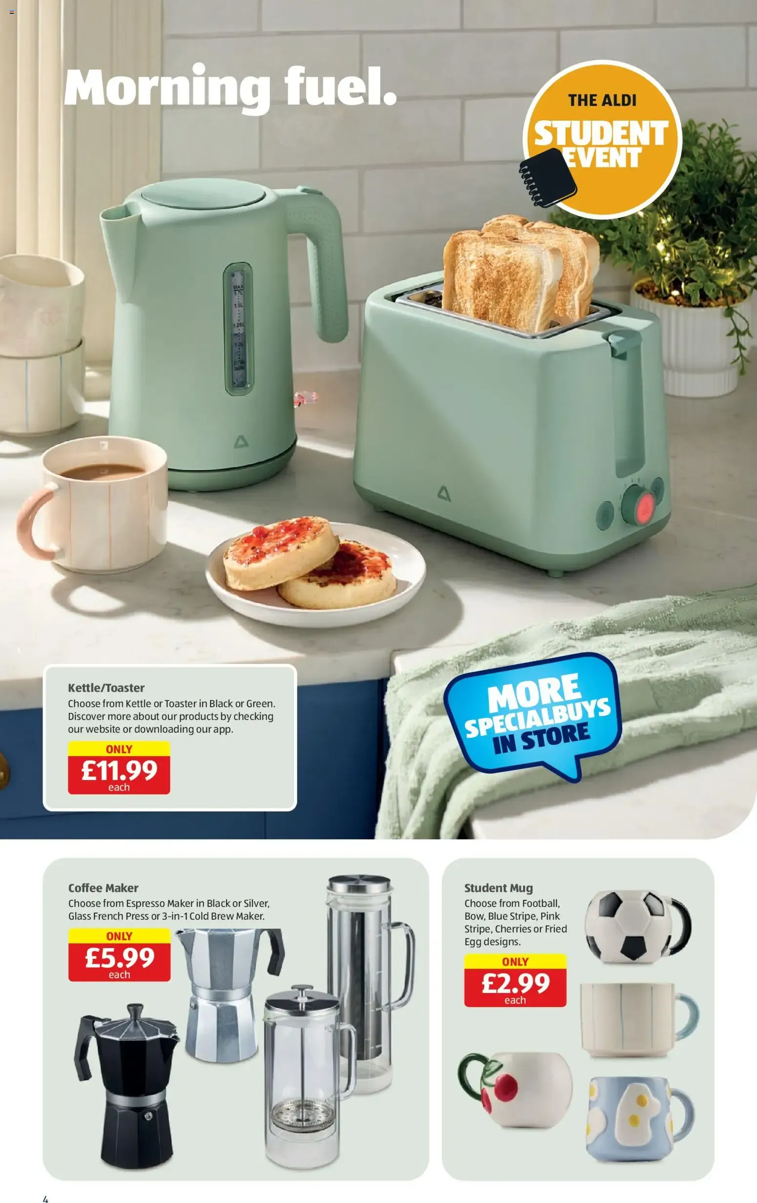 Aldi Specialbuys: Student Event from 13 August to 23 August 2026 - Catalogue Page 4