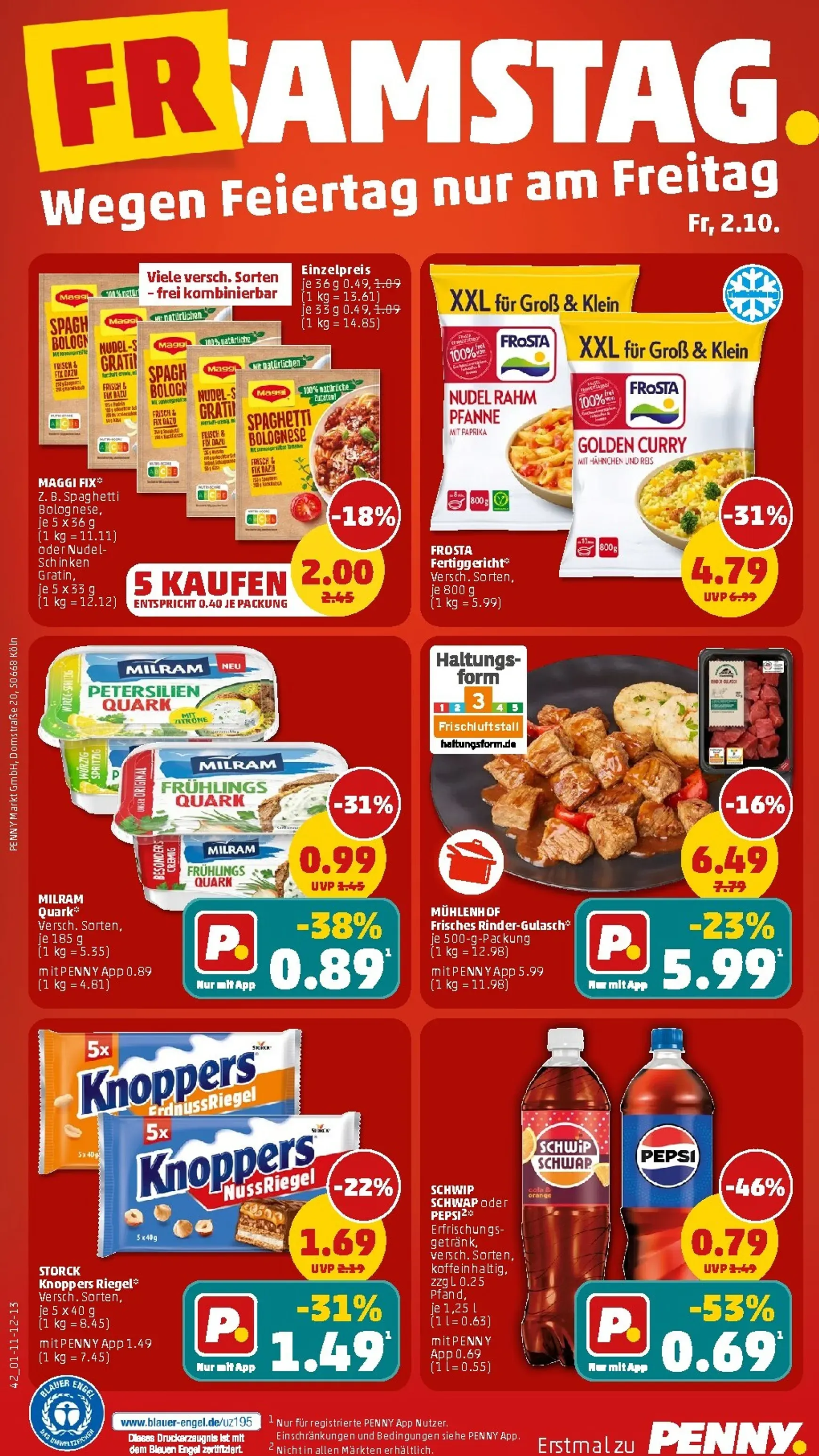 PENNY Prospekt – von Montag 28.09.2026 bis Freitag 02.10.2026 von 28. September bis 2. Oktober 2026 - Prospekt seite 46