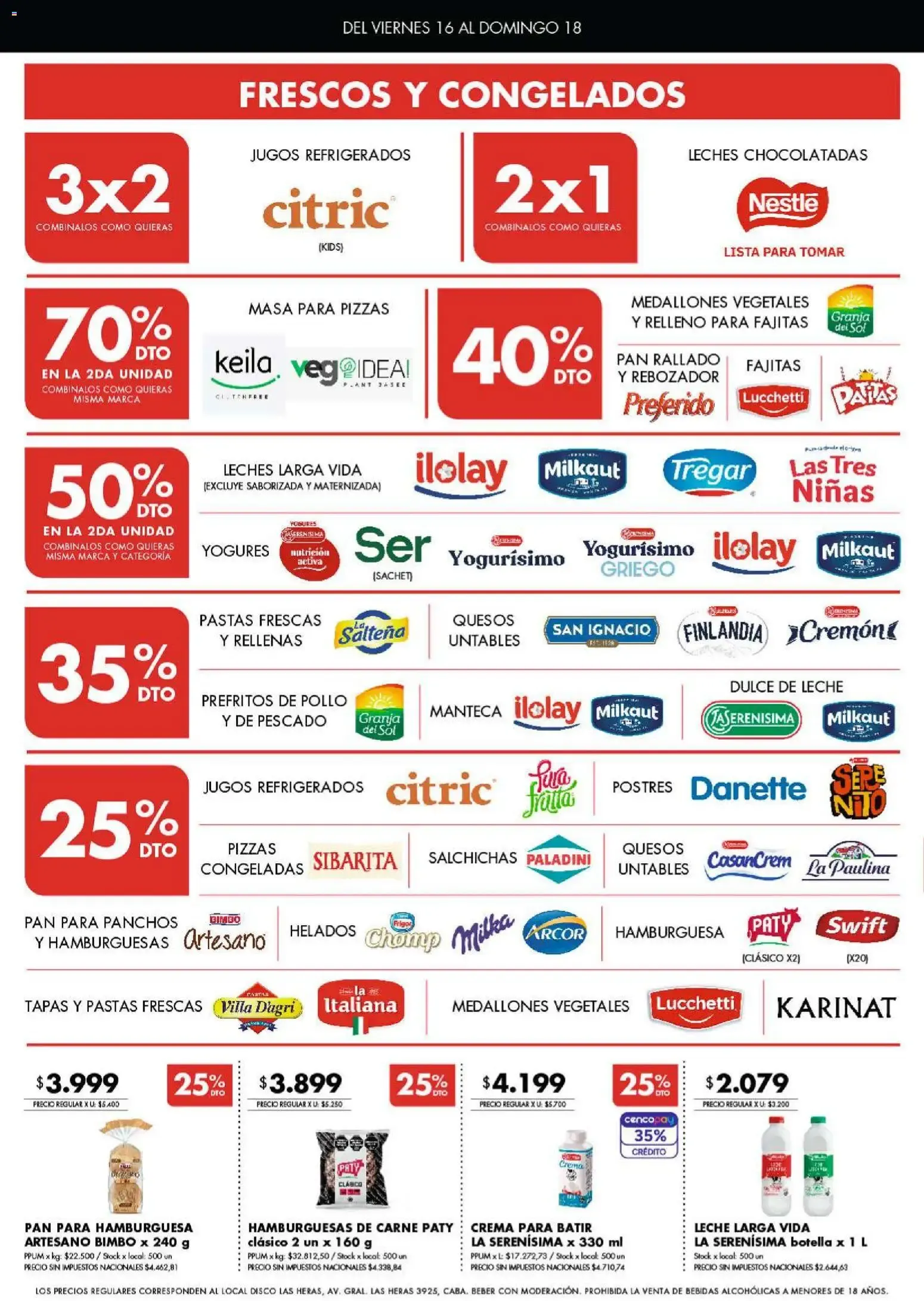 Ofertas de Disco - Ofertas | Bs. As. y Santa Fé del 16/10/2026 - 18/10/2026 16 de octubre al 18 de octubre 2026 - Página 4 del catálogo