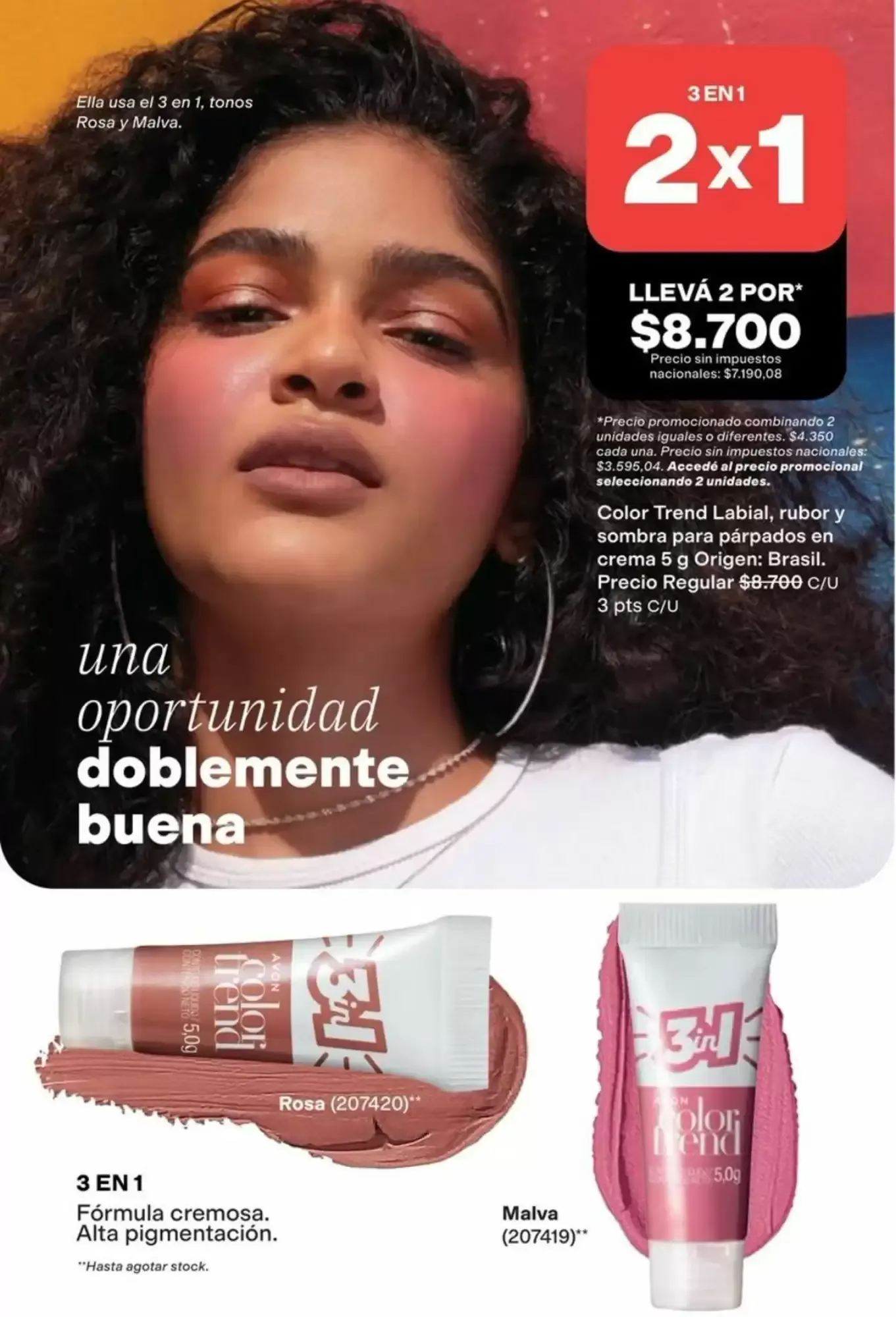 Ofertas de Tu primer sérum labial Avon con péptidos 12 de octubre al 27 de octubre 2026 - Página 51 del catálogo