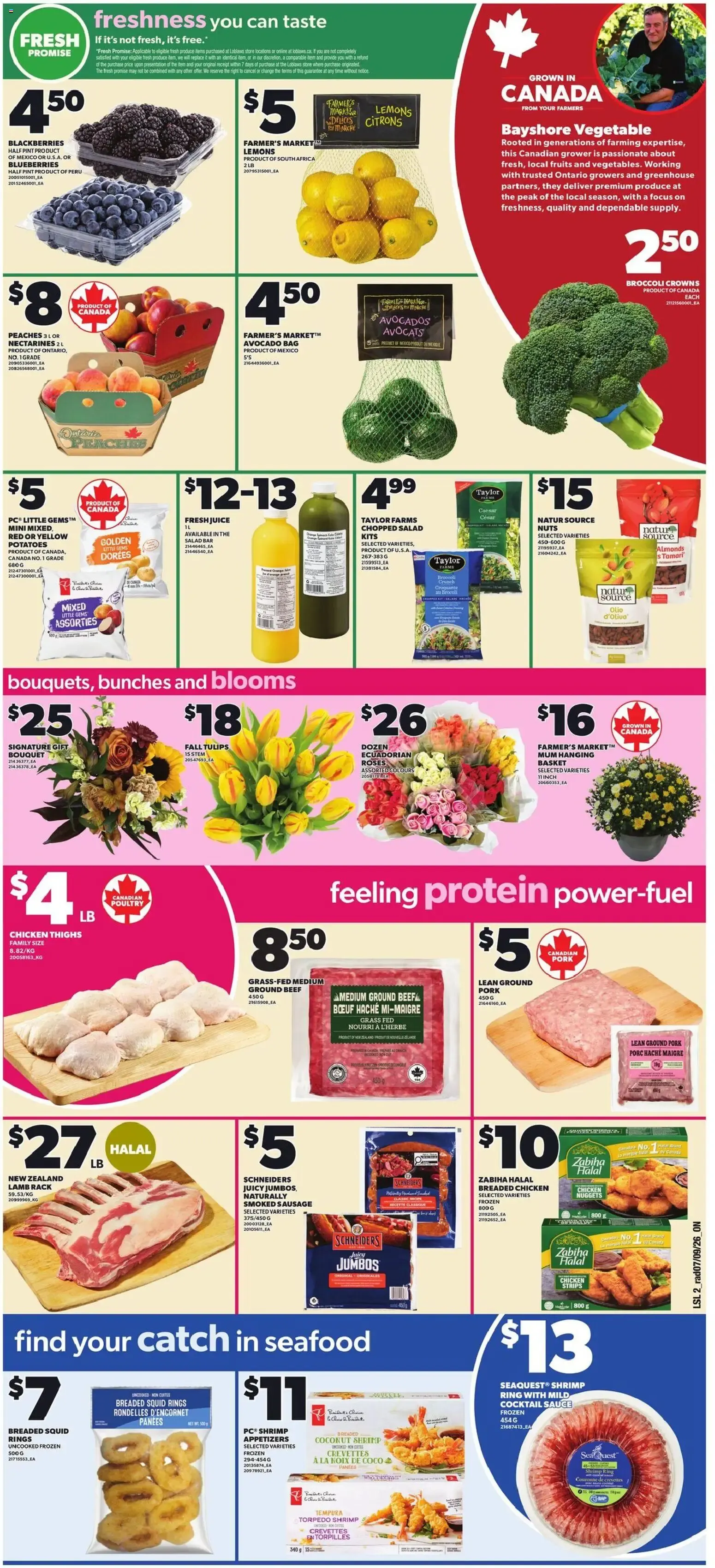 Loblaws weekly flyer / circulaire from Sep 10, 2026 > weekly specials & deals from September 10 to September 16 2026 - flyer page 3