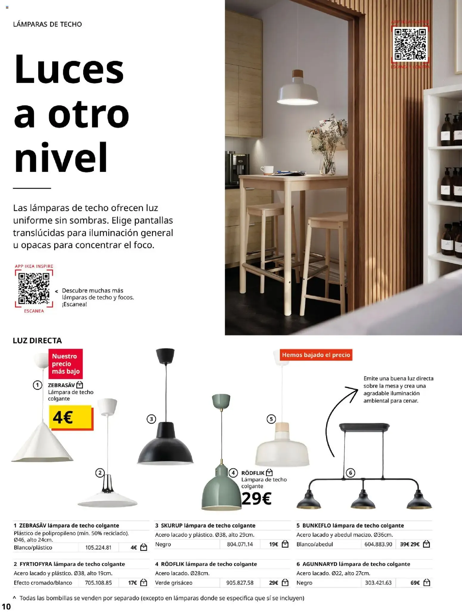 Catálogo de IKEA - Guía de Compra Iluminación y Sonido para tu Hogar 29 de septiembre al 31 de enero 2027 - Página 10