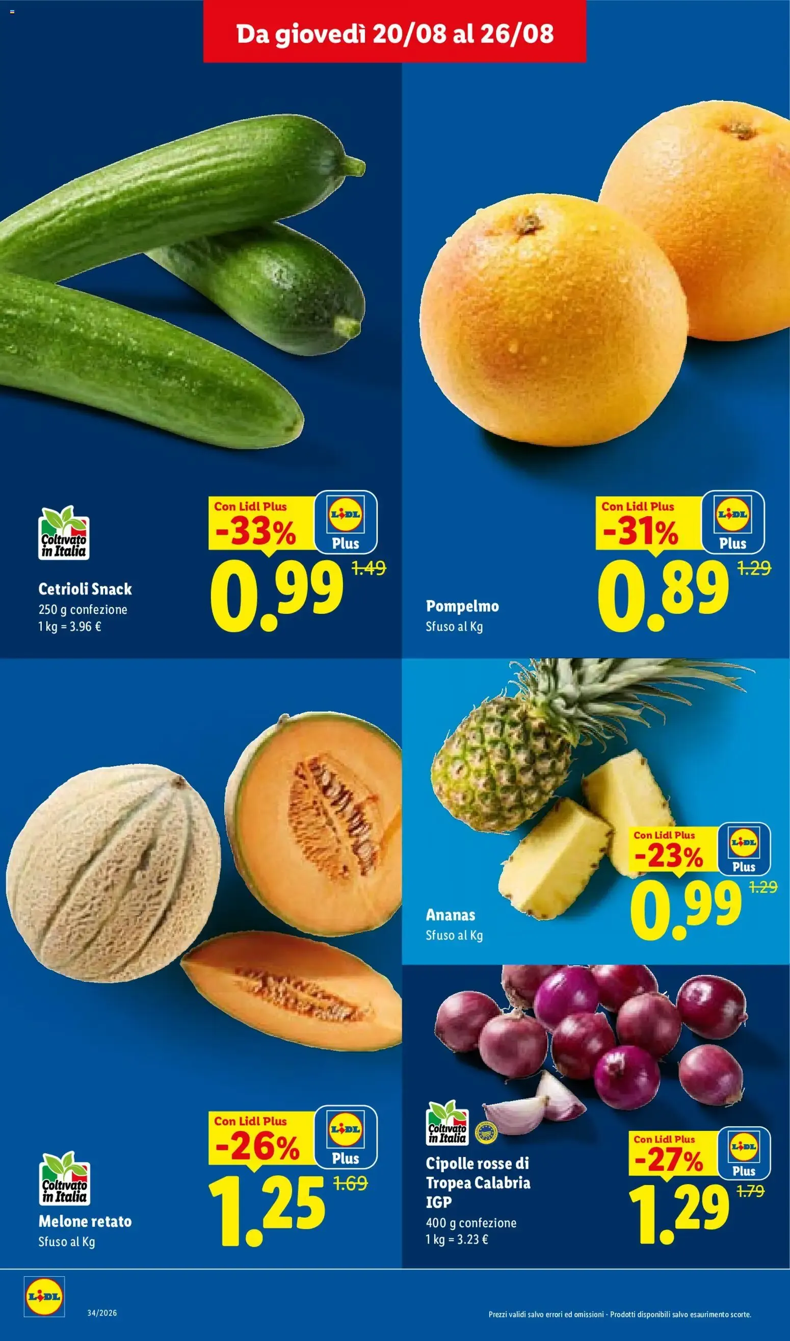 NUOVO LIDL volantino dal 20/08/2026 della prossima settimana da 20 agosto a 26 agosto di 2026 - Pagina del volantino 6
