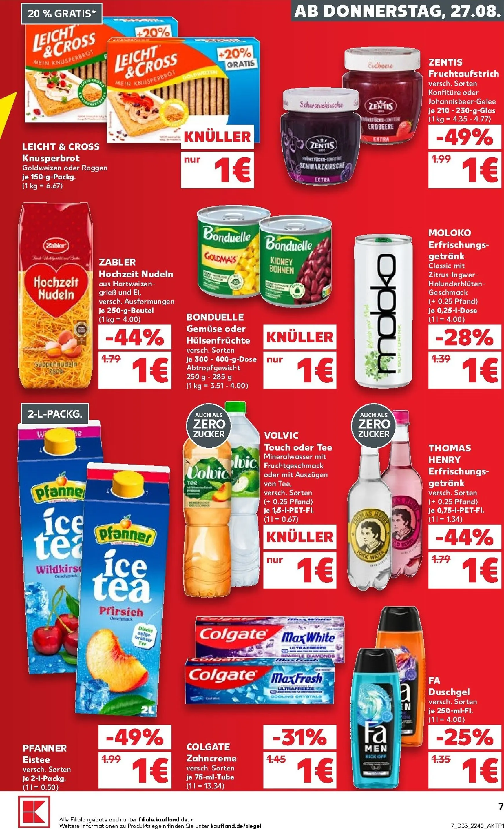 Kaufland Prospekt nächste Woche – von Donnerstag 27.08.2026 bis Mittwoch 02.09.2026 von 27. August bis 2. September 2026 - Prospekt seite 8