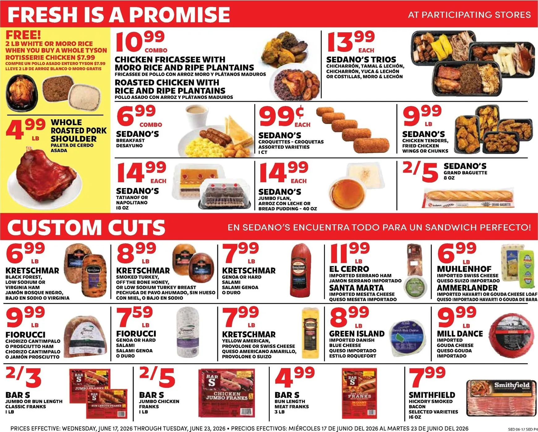 Weekly ad Current Sedano's leaflet valid from Wednesday 06/17/2026 to Tuesday 06/23/2026 from June 17 to June 23 2026 - Page 4