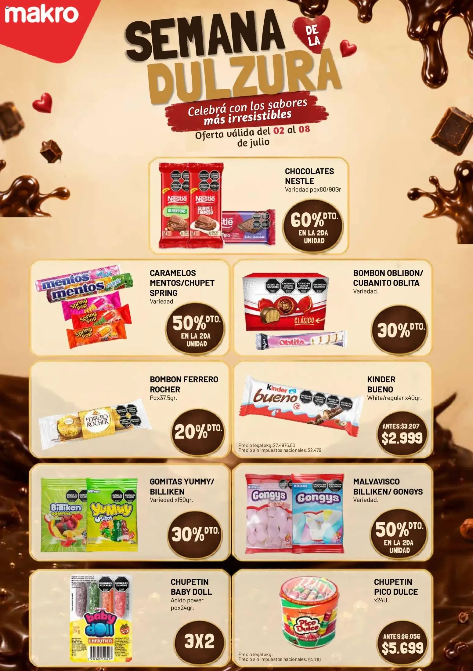 Ofertas de Makro - Semana de la Dulzura 2 de julio al 8 de julio 2026 - Página 2 del catálogo