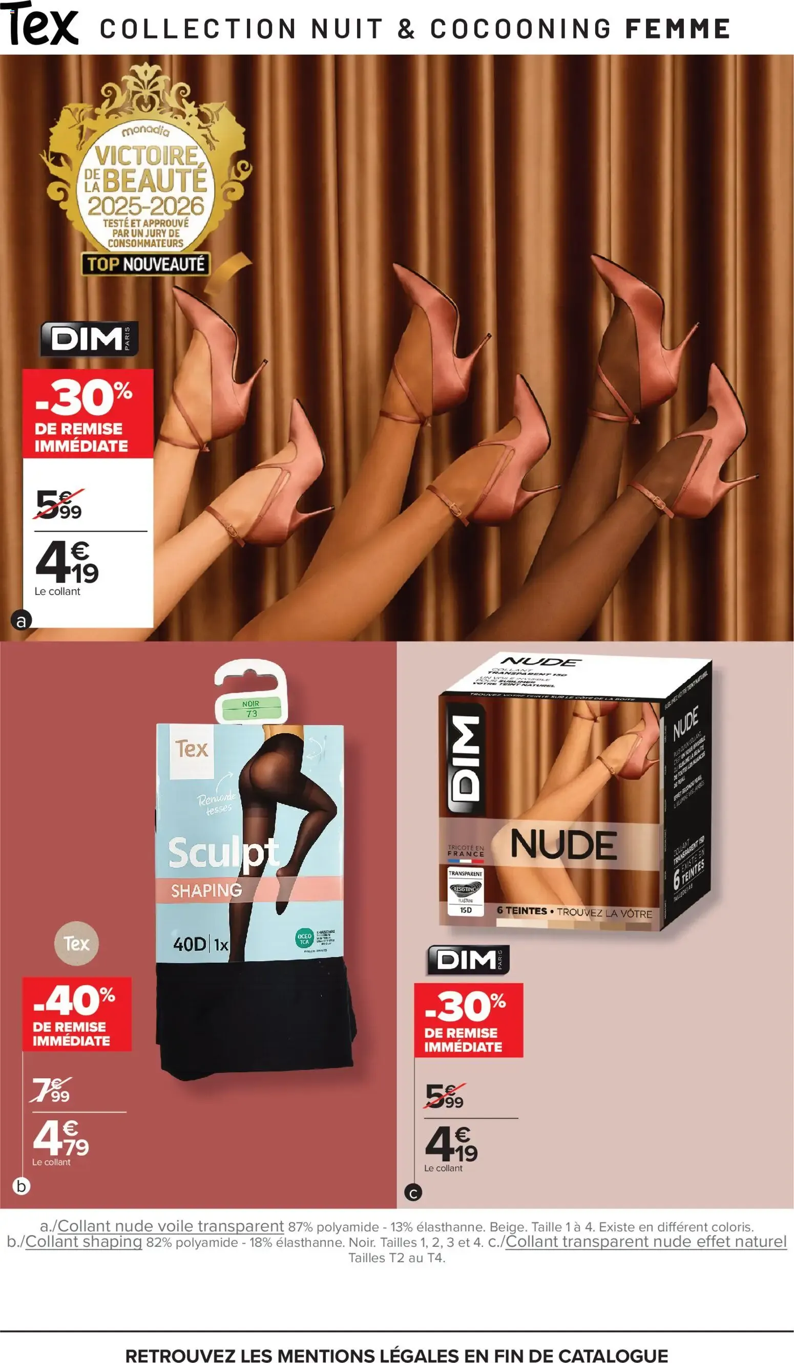 Carrefour Special nuit et cocooning à partir du 06/10/2026 - promo en ligne du 6 octobre au 19 octobre 2026 - Catalogue page 7