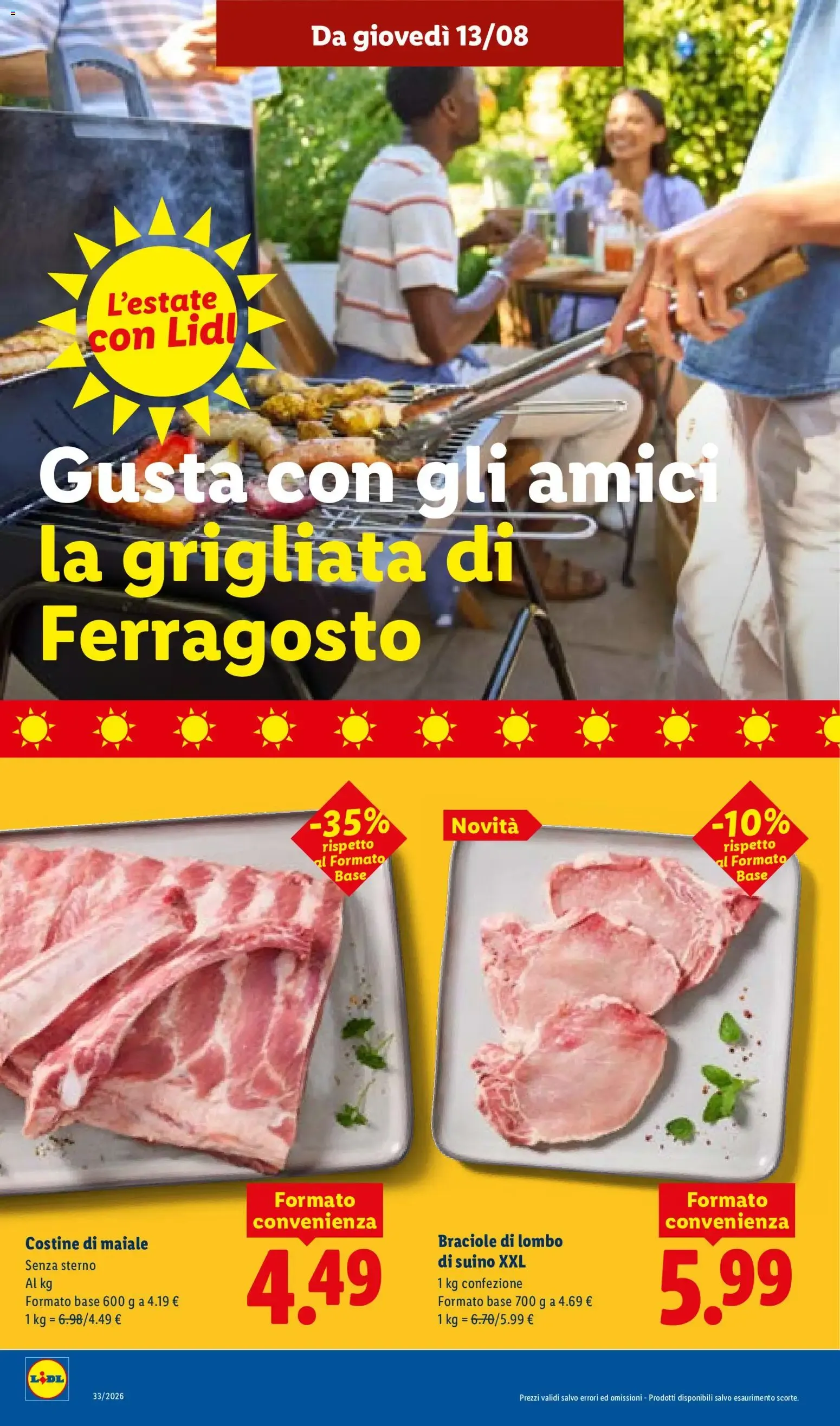 LIDL Ferragosto fino al -50% da 13 agosto a 19 agosto di 2026 - Pagina del volantino 8
