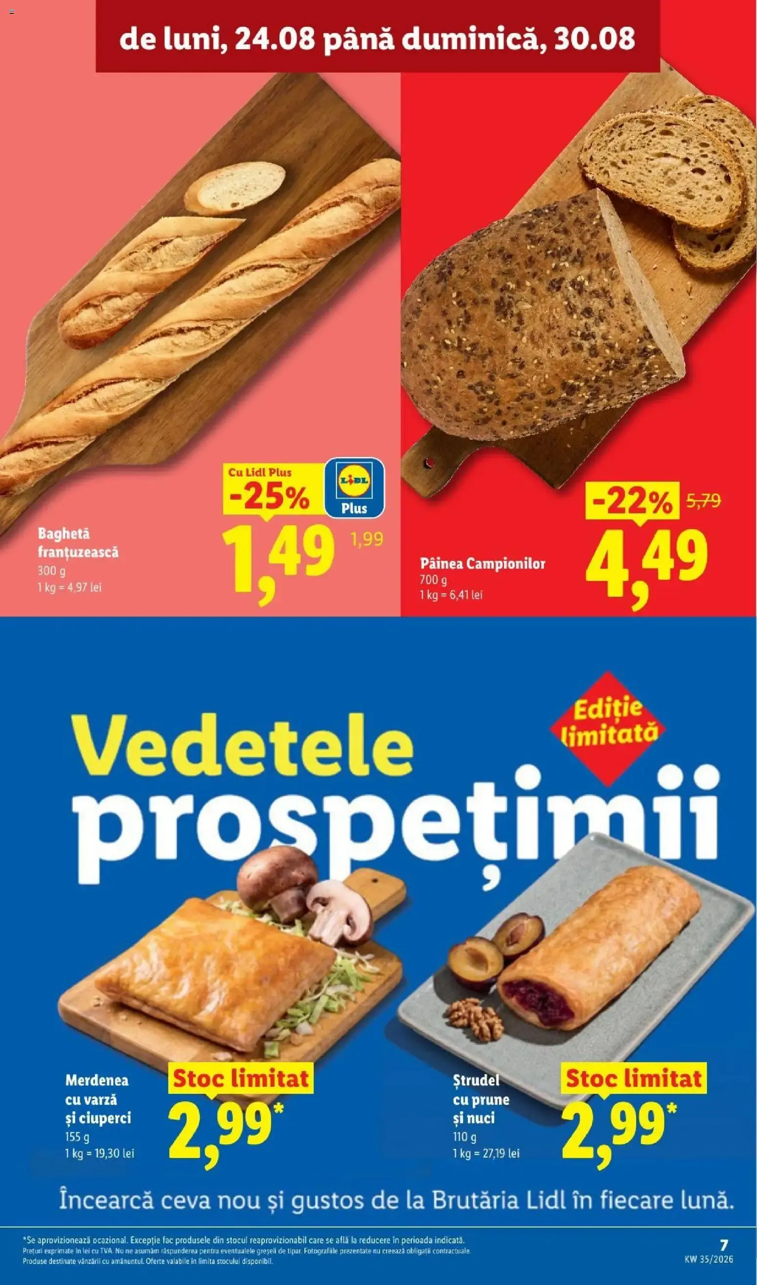 Catalog LIDL: Ieftin și înainte, și după ziua de salariu (Ofertas del 24 al 30 de agosto de 2026) de la 24 august până la 30 august 2026 - Revista Pagina 7