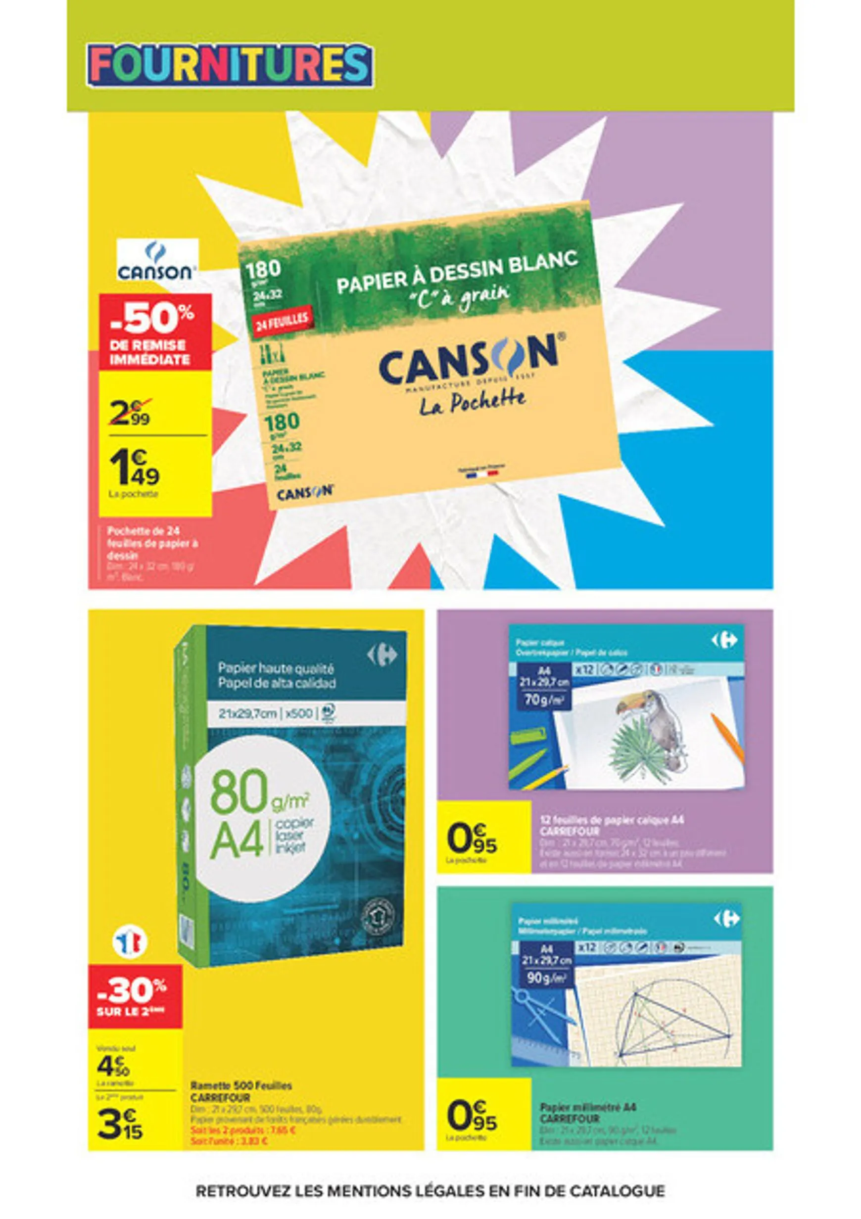 Current Carrefour Market - Rentrée des Classes leaflet valid from du mardi 11/08/2026 to du dimanche 30/08/2026 du 11 août au 30 août 2026 - Catalogue page 13