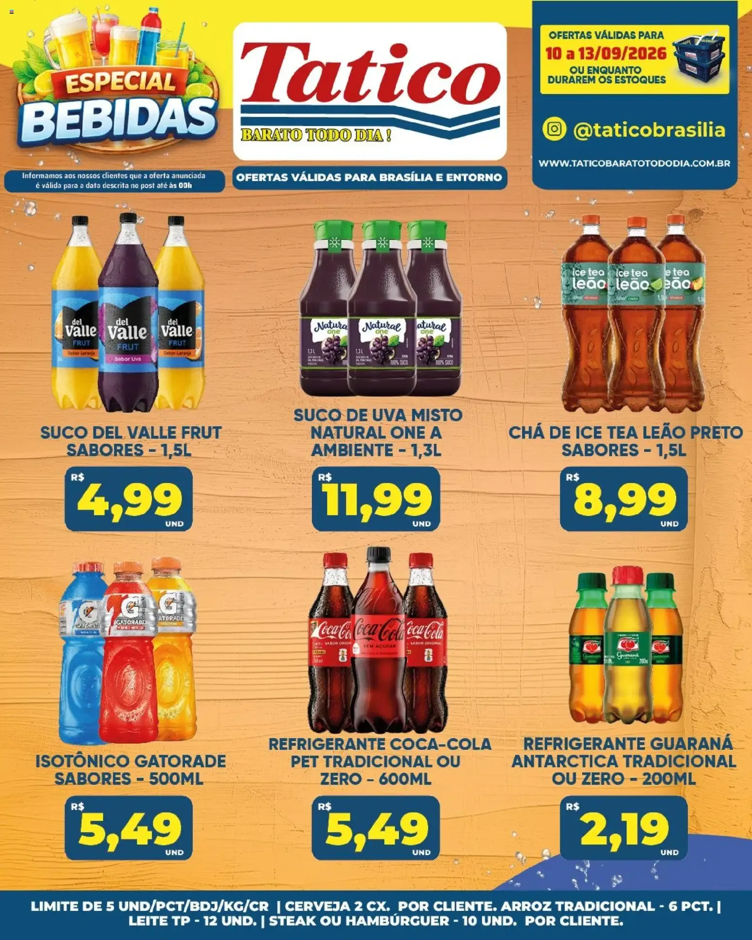 Encarte de Tatico ofertas Fim de Semana de 12/09/2026 | Promoções Online 12 de setembro até 13 de setembro 2026 - Pagina 30