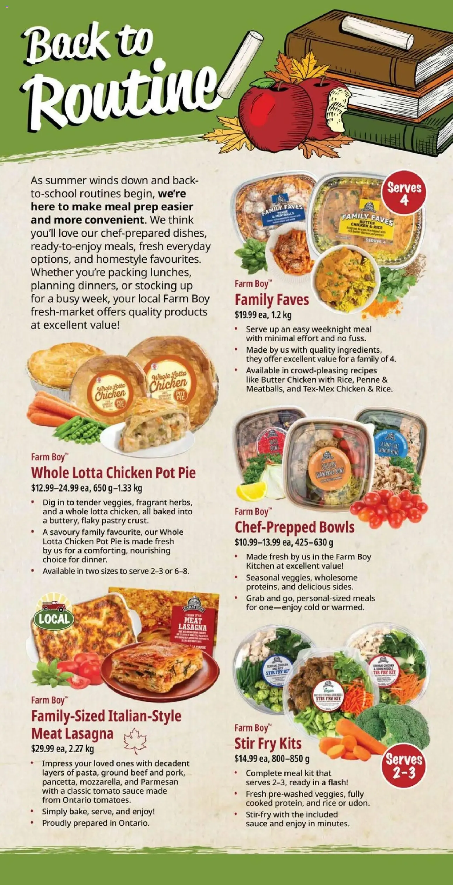 Farm Boy weekly flyer / circulaire from Sep 10, 2026 > weekly specials & deals from September 10 to September 16 2026 - flyer page 12