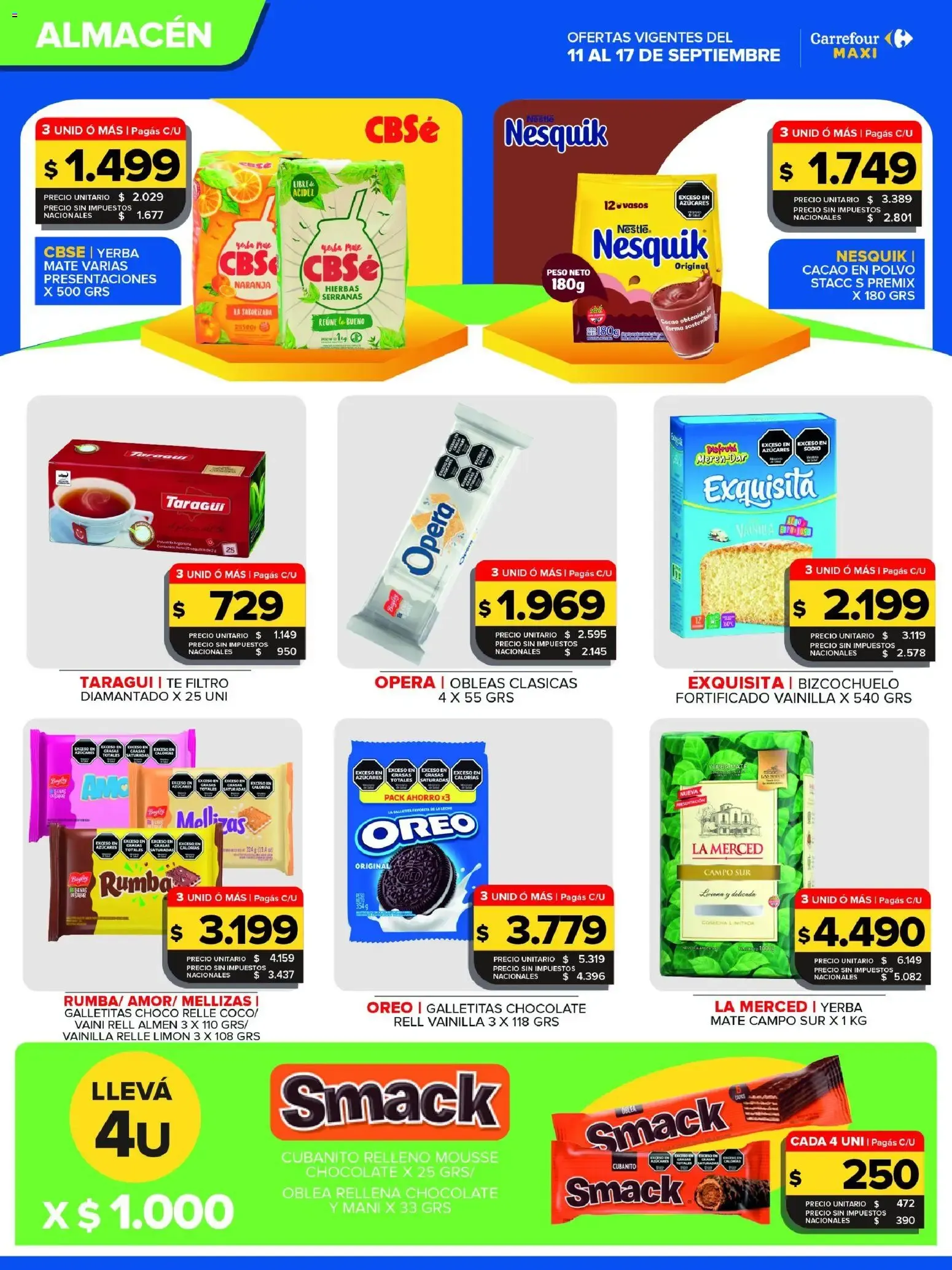 Ofertas de Carrefour Maxi catálogo del 11/09/2026 - 17/09/2026 11 de septiembre al 17 de septiembre 2026 - Página 6 del catálogo