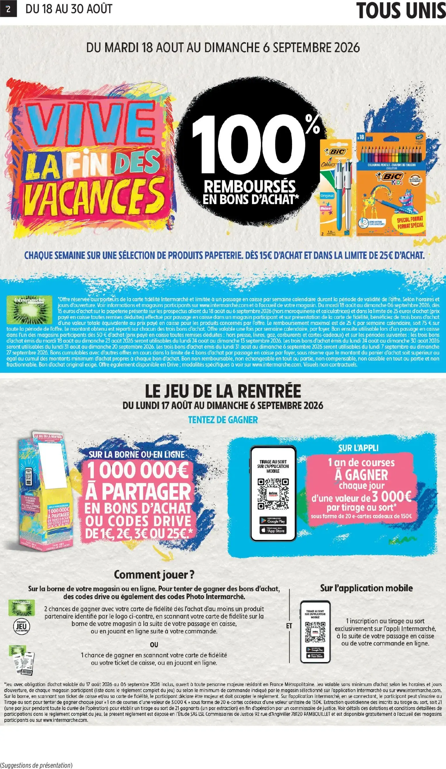 Intermarché - Notre sélection de la rentrée à partir du 18/08/2026 - promo en ligne du 18 août au 30 août 2026 - Catalogue page 2