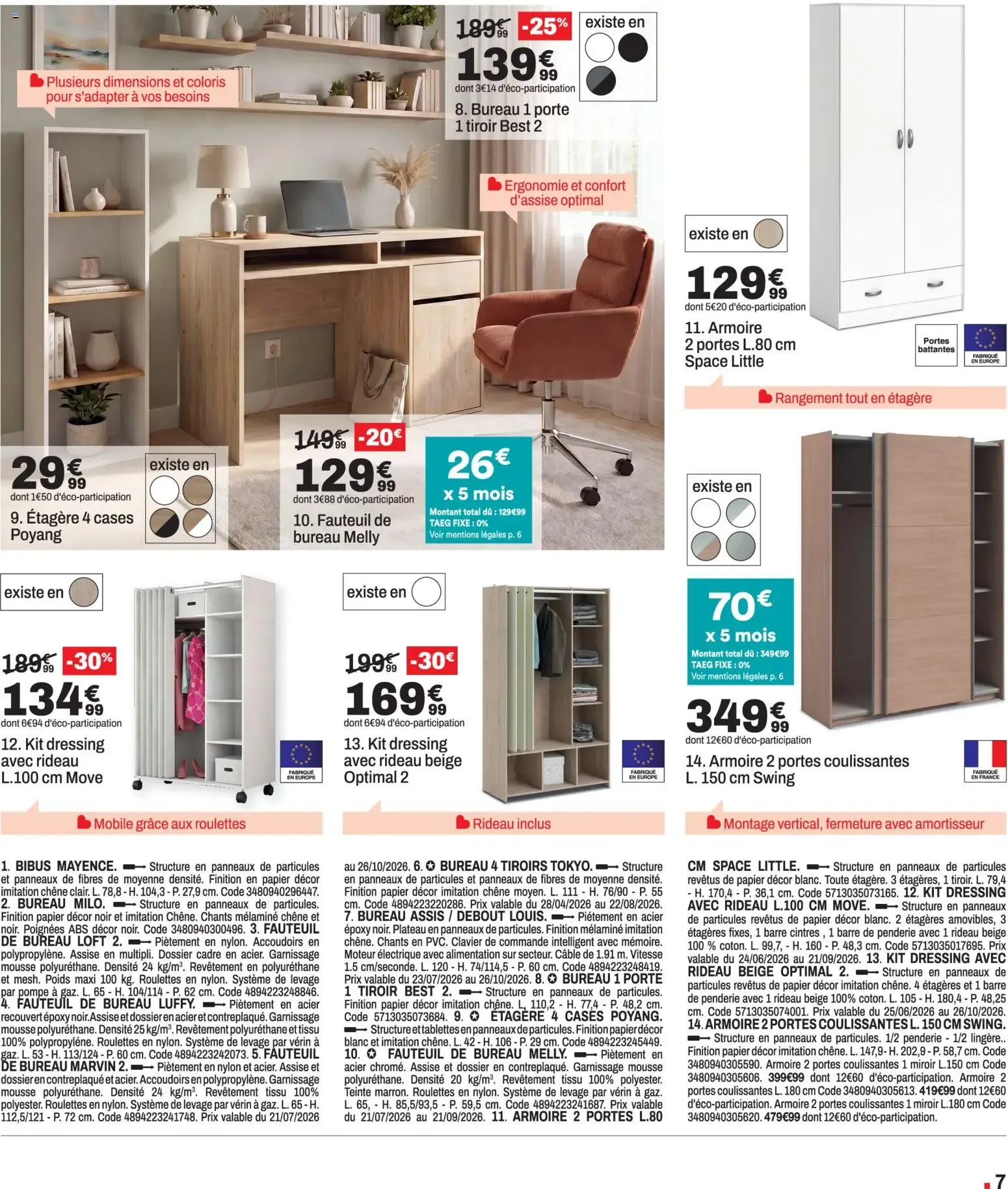 But catalogue easy rentrée à partir du 21/07/2026 - promo en ligne du 21 juillet au 24 août 2026 - Catalogue page 6
