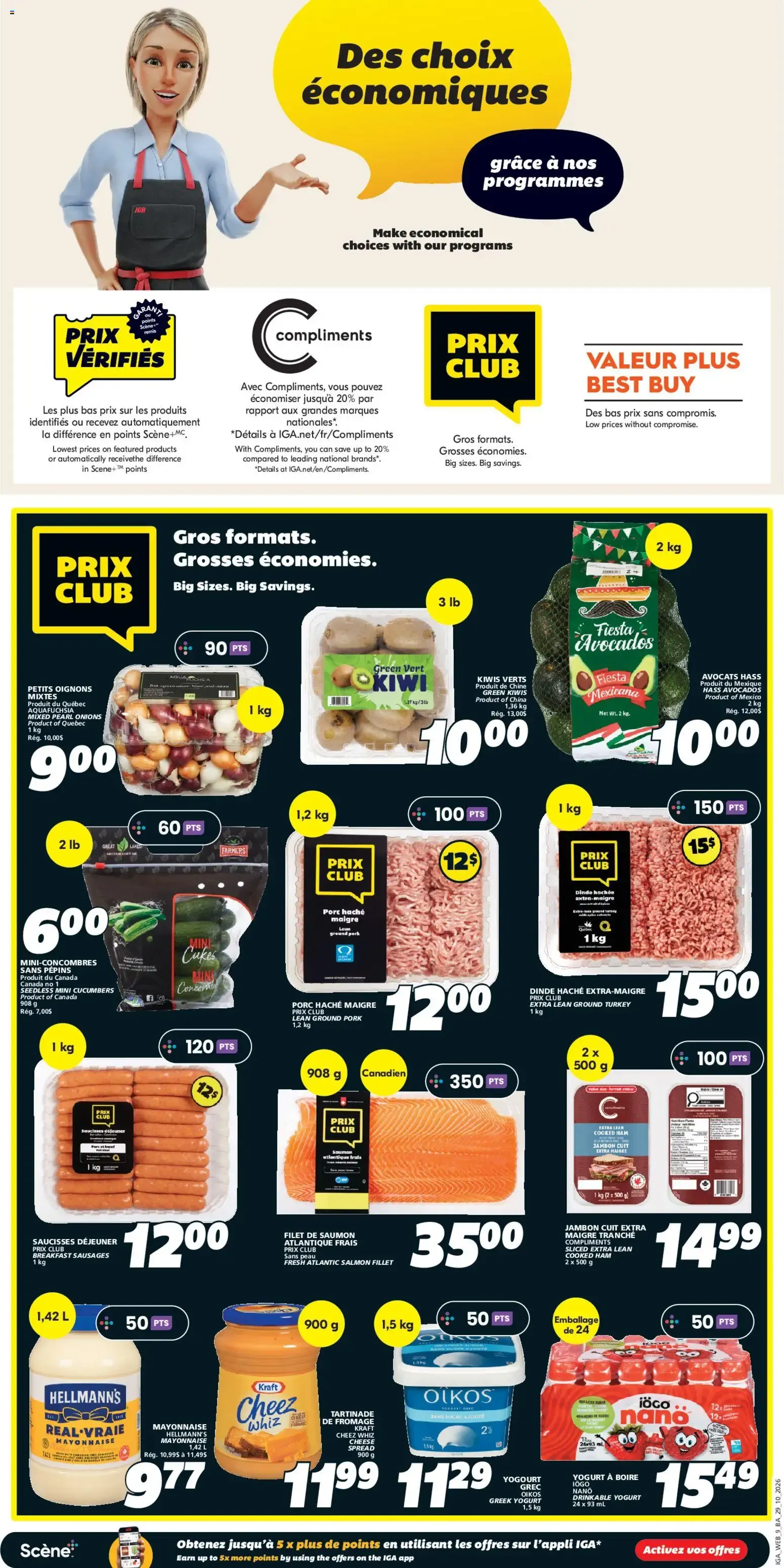 IGA weekly flyer / circulaire from Oct 29, 2026 > weekly specials & deals from October 29 to November 4 2026 - flyer page 14