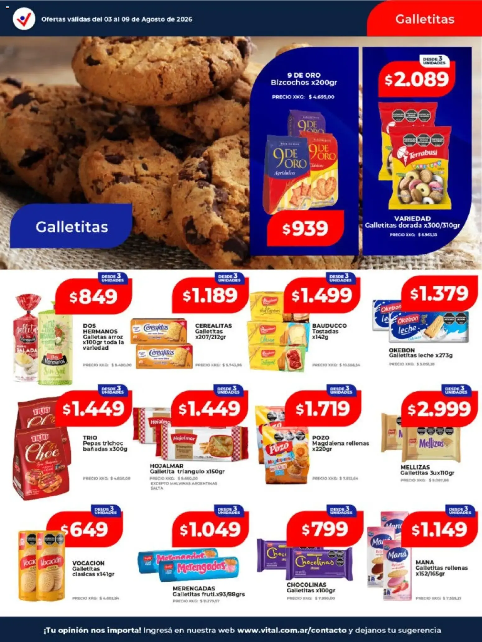 Ofertas de Vital - Ofertas || del 03/08/2026 - 09/08/2026 || Catálogo 3 de agosto al 9 de agosto 2026 - Página 23 del catálogo
