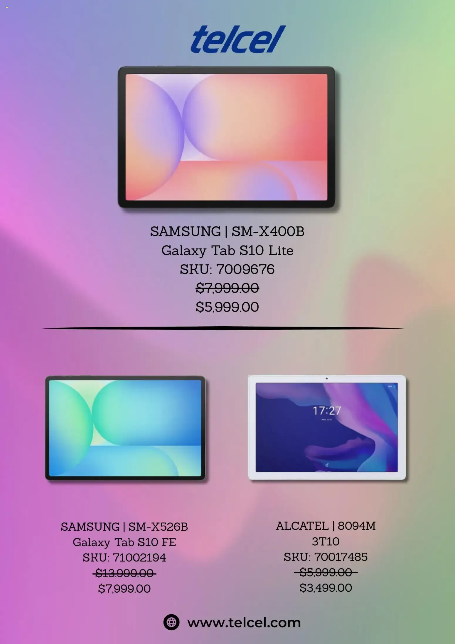 Catálogo de Telcel Tabletas 19 de agosto al 19 de septiembre 2026 - Pagina 5