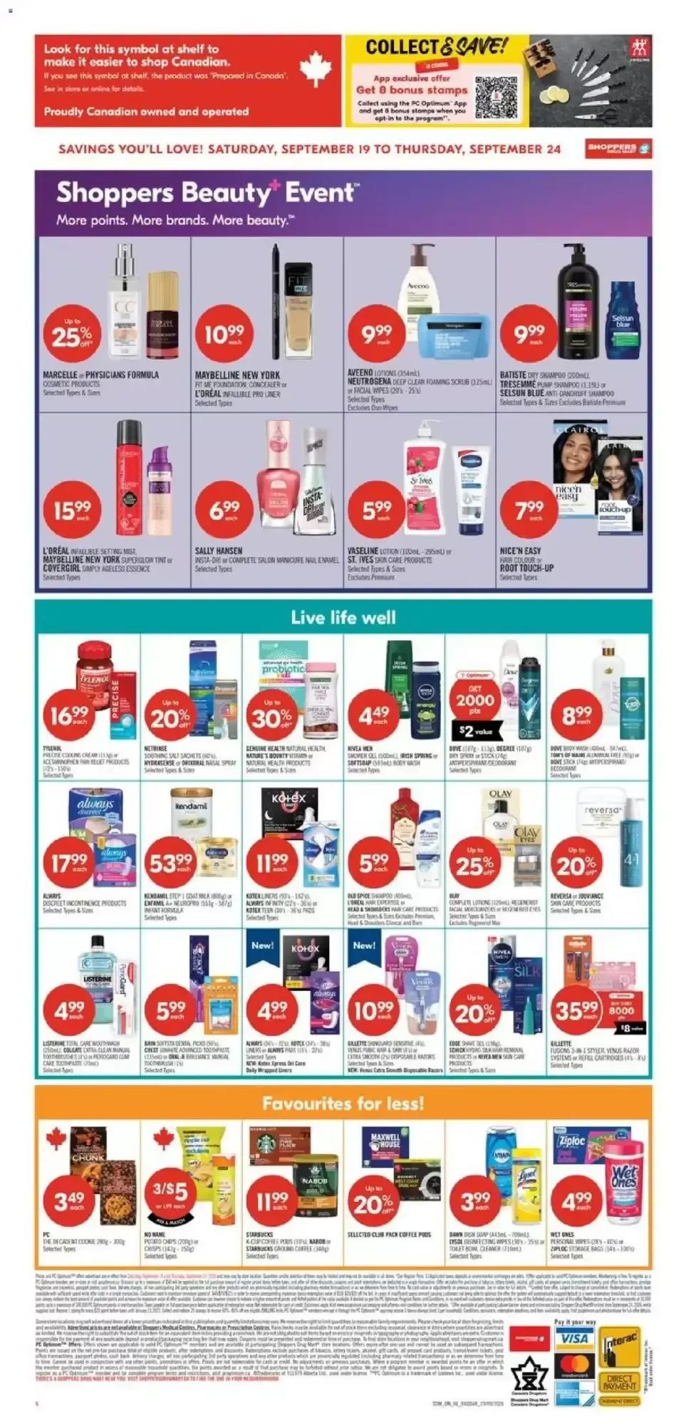Shoppers Drug Mart flyer week 38 from September 19 to September 24 2026 - flyer page 2