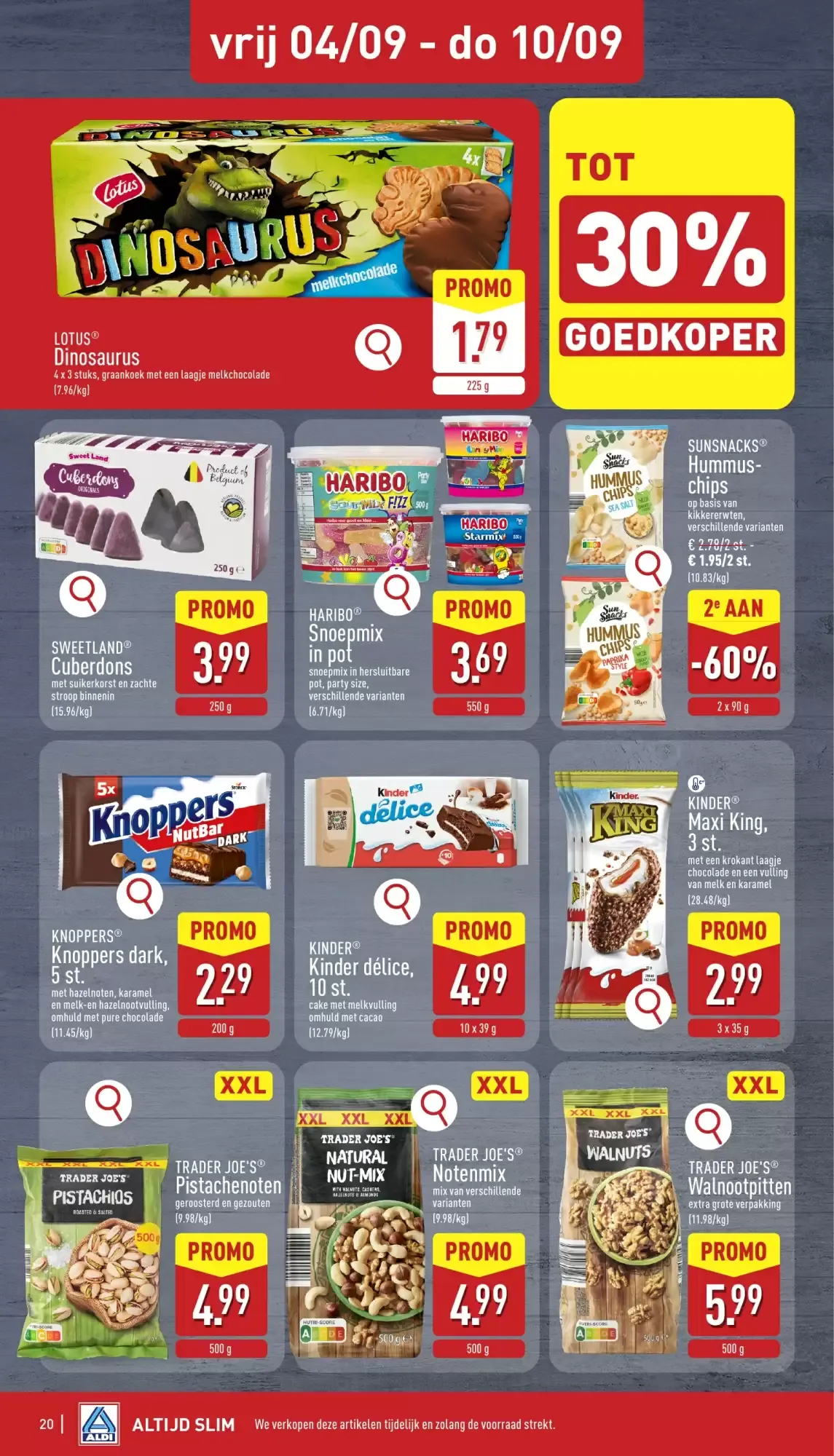 ALDI Folder van 31/08 t.e.m. 05/09 van 31 augustus tot 5 september 2026 - folder pagina 20