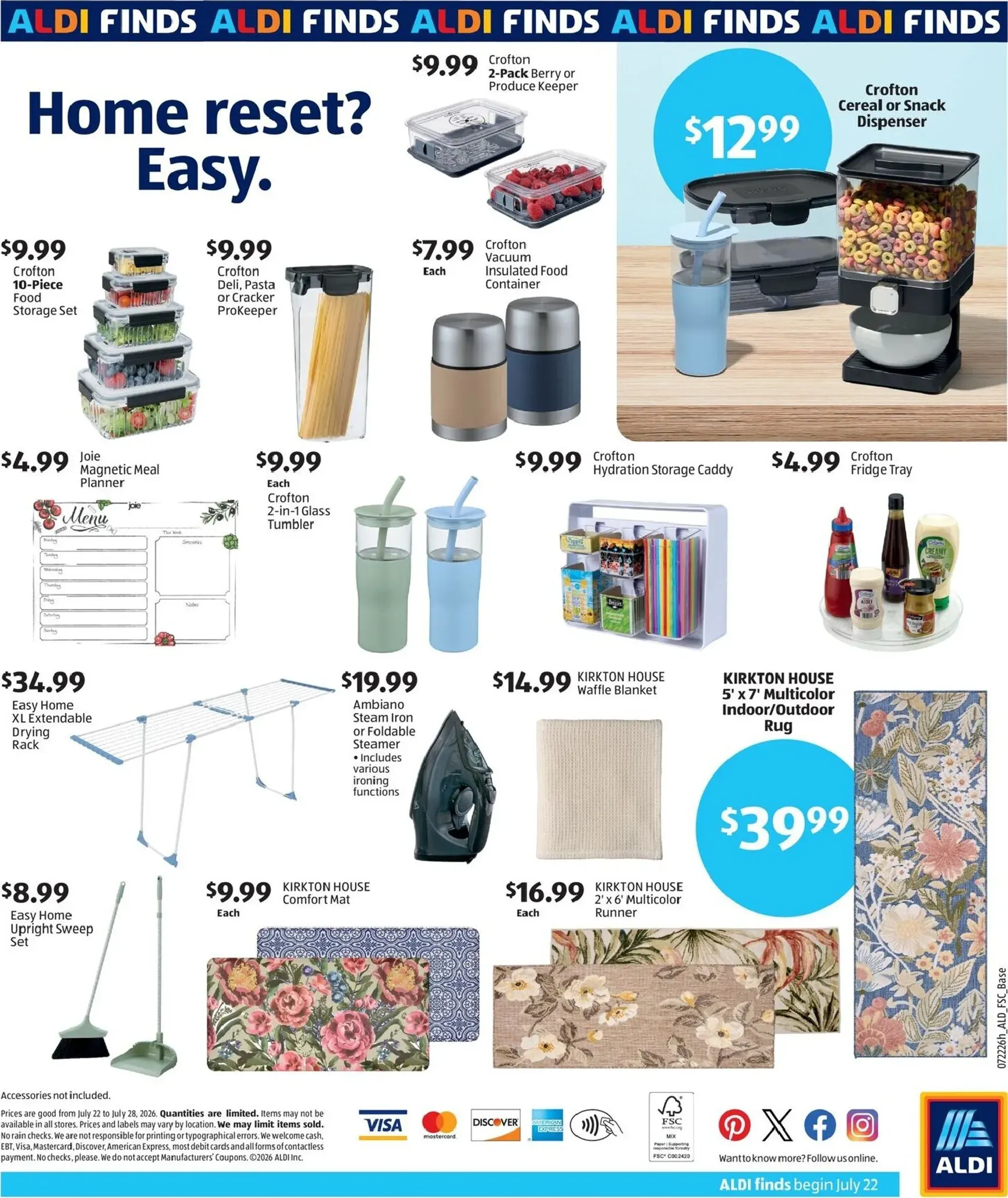 Weekly ad ALDI - Sneak Peek flyer for next week from Wednesday 07/22/2026 to Tuesday 07/28/2026 from July 22 to July 28 2026 - Page 2