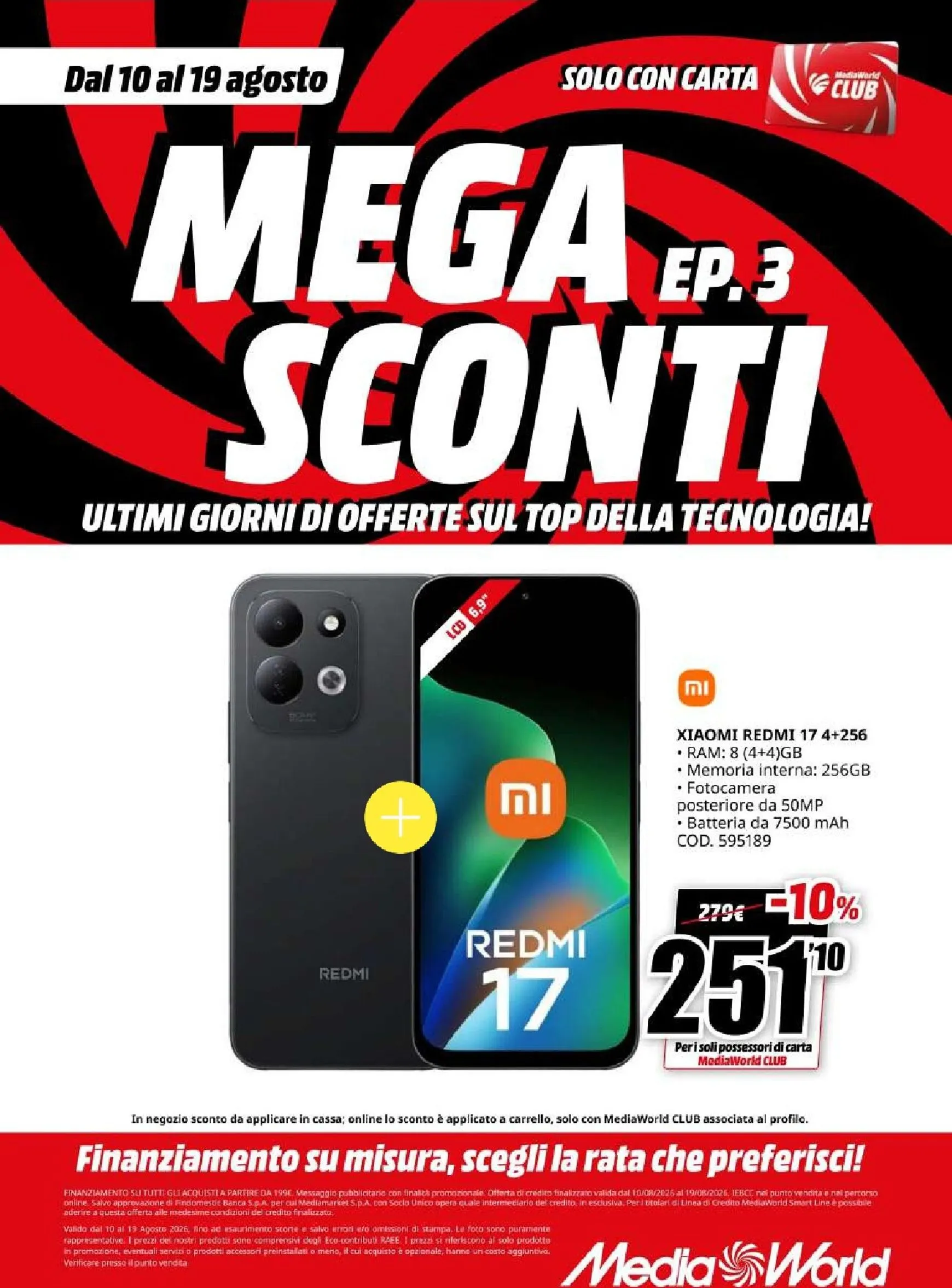 MEGA EP.3 SCONTI ULTIMI GIORNI DI OFFERTE SUL TOP DELLA TECNOLOGIA! da 10 agosto a 19 agosto di 2026 - Pagina del volantino 5
