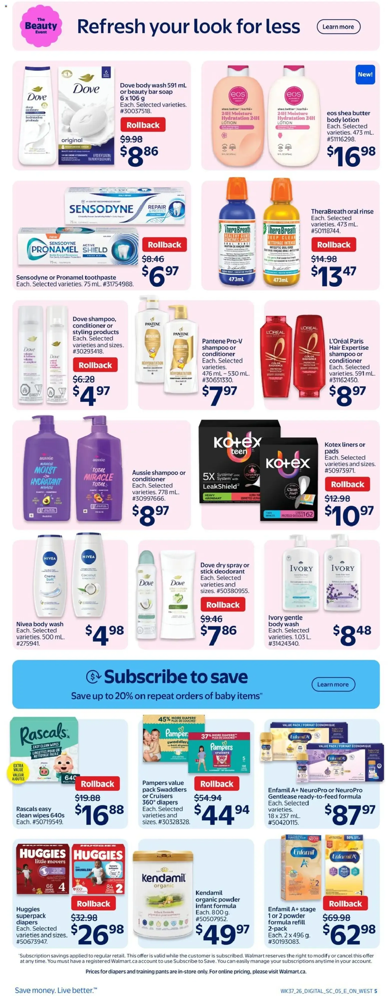 Walmart weekly flyer from Oct 8, 2026 > weekly specials & deals from October 8 to October 14 2026 - flyer page 14
