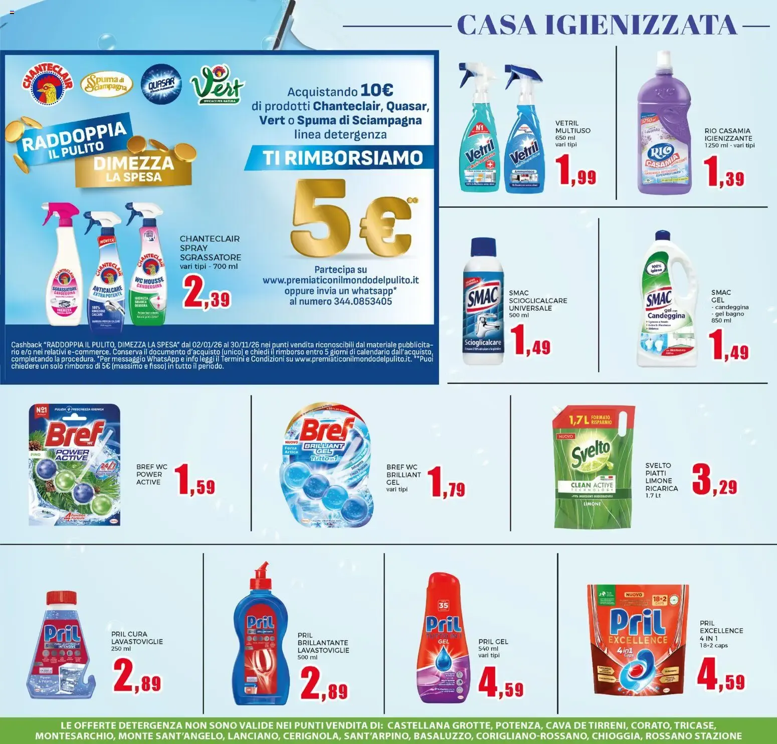 Volantino Happy Casa: Sotto Prezzi da 16 settembre a 4 ottobre di 2026 - Pagina del volantino 19