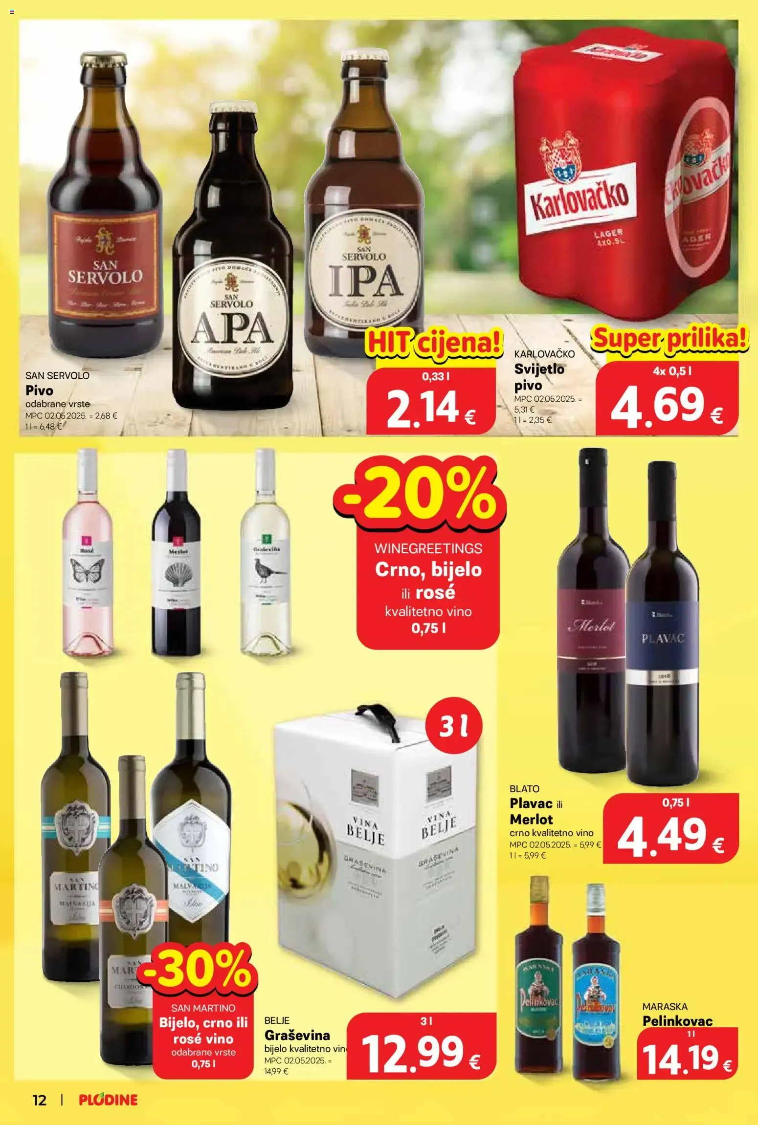 Katalog Plodine Uvijek od akcije od 12. kolovoza do 18. kolovoza 2026. - Pregled Stranica 12