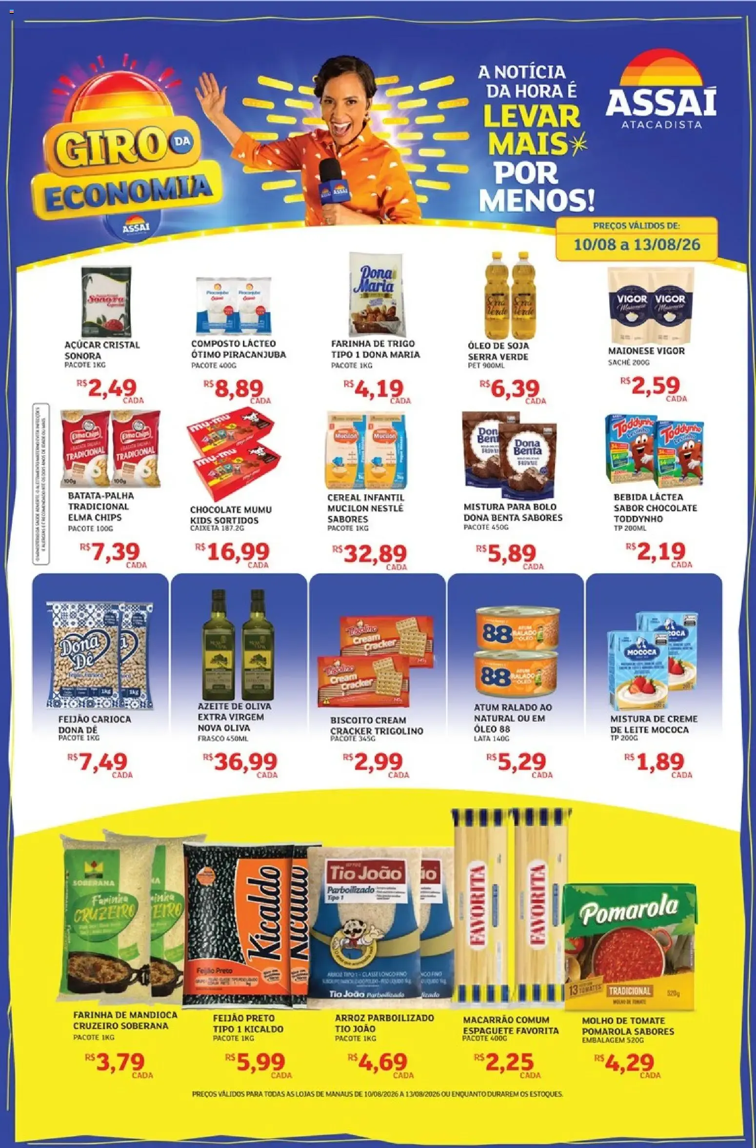 Encarte de Giro da Economia 10 de agosto até 13 de agosto 2026 - Pagina 1