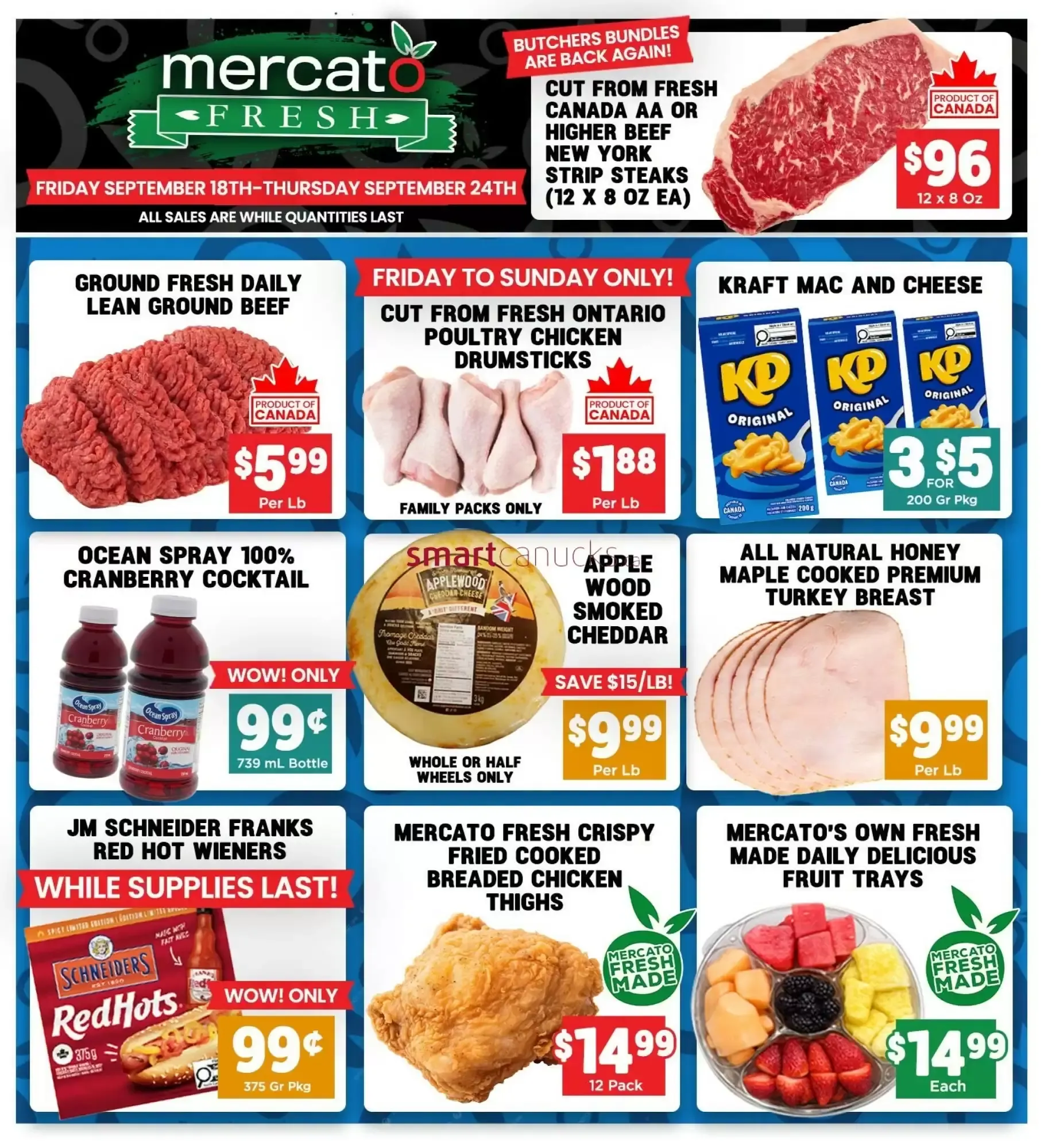 Mercato Fresh flyer week 38 from September 18 to September 24 2026 - flyer page 1