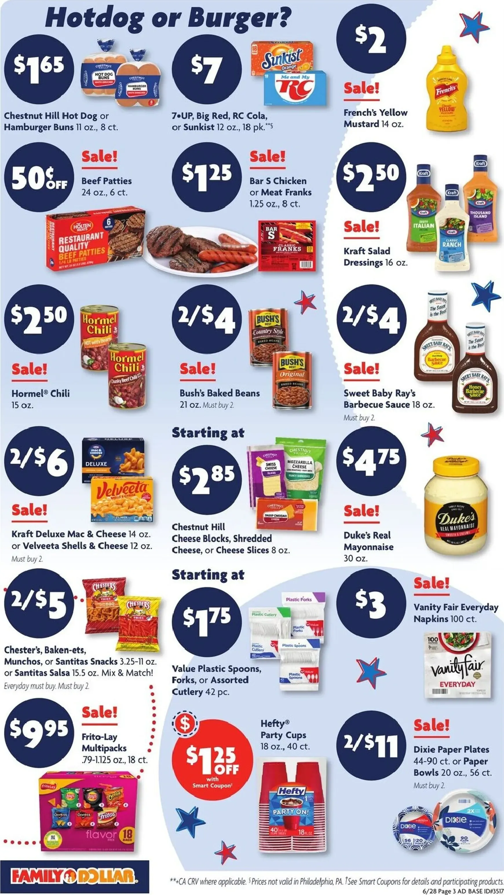 Weekly ad Current Family Dollar - Savings leaflet valid from Sunday 06/28/2026 to Saturday 07/04/2026 from June 28 to July 4 2026 - Page 3