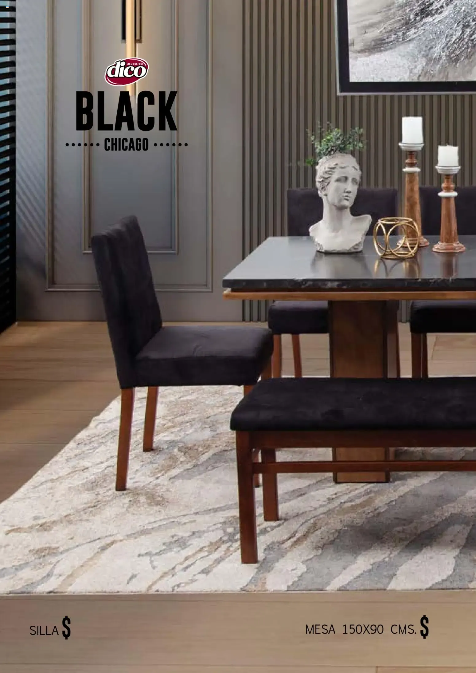 Catálogo de Muebles Dico catálogo Black Chicago (17/03/2026 - 31/10/2026) - catálogo en línea 17 de marzo al 31 de octubre 2026 - Pagina 22