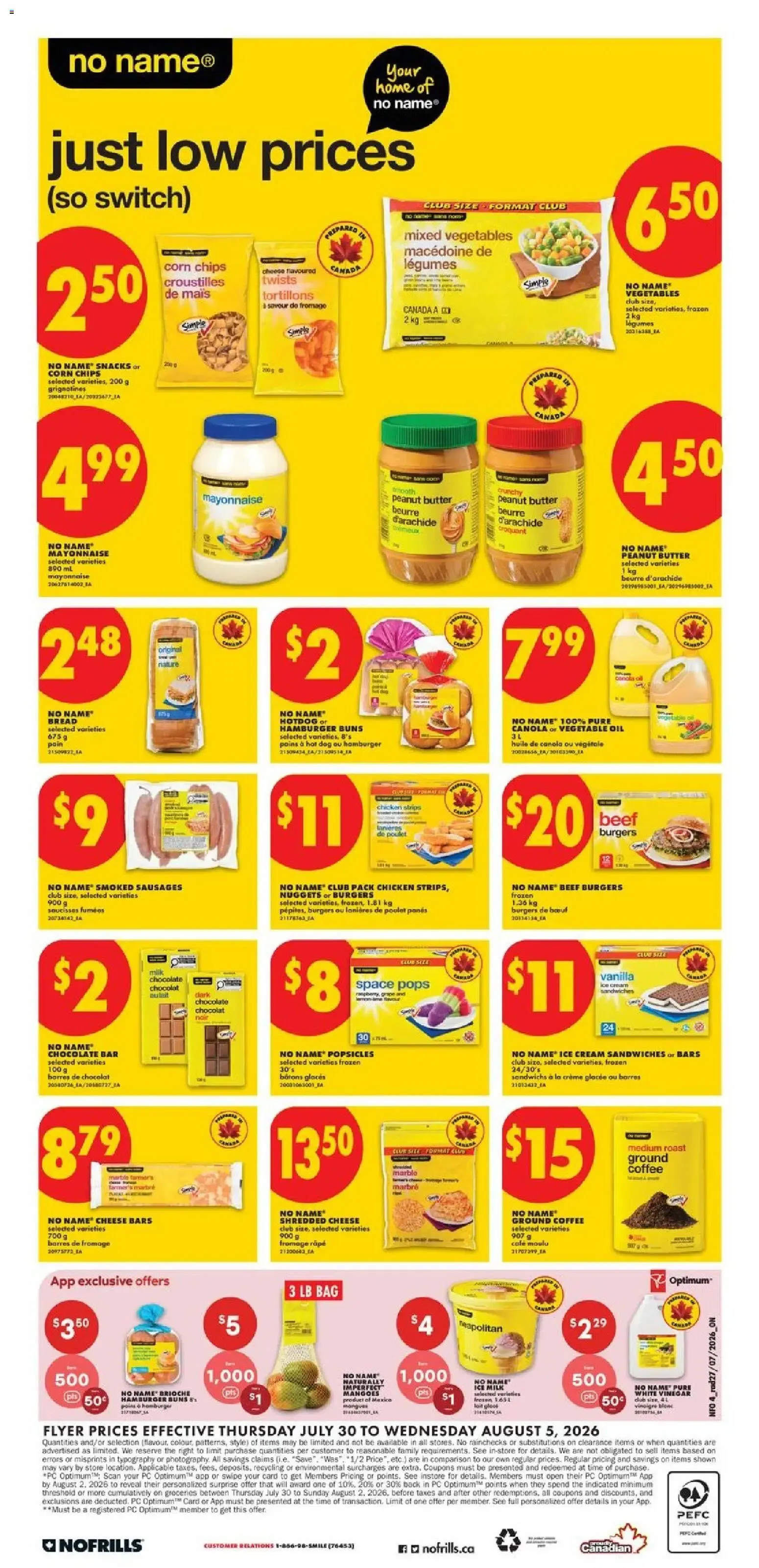 No Frills weekly flyer - ON from Jul 30, 2026 > weekly specials & deals from July 30 to August 5 2026 - flyer page 5