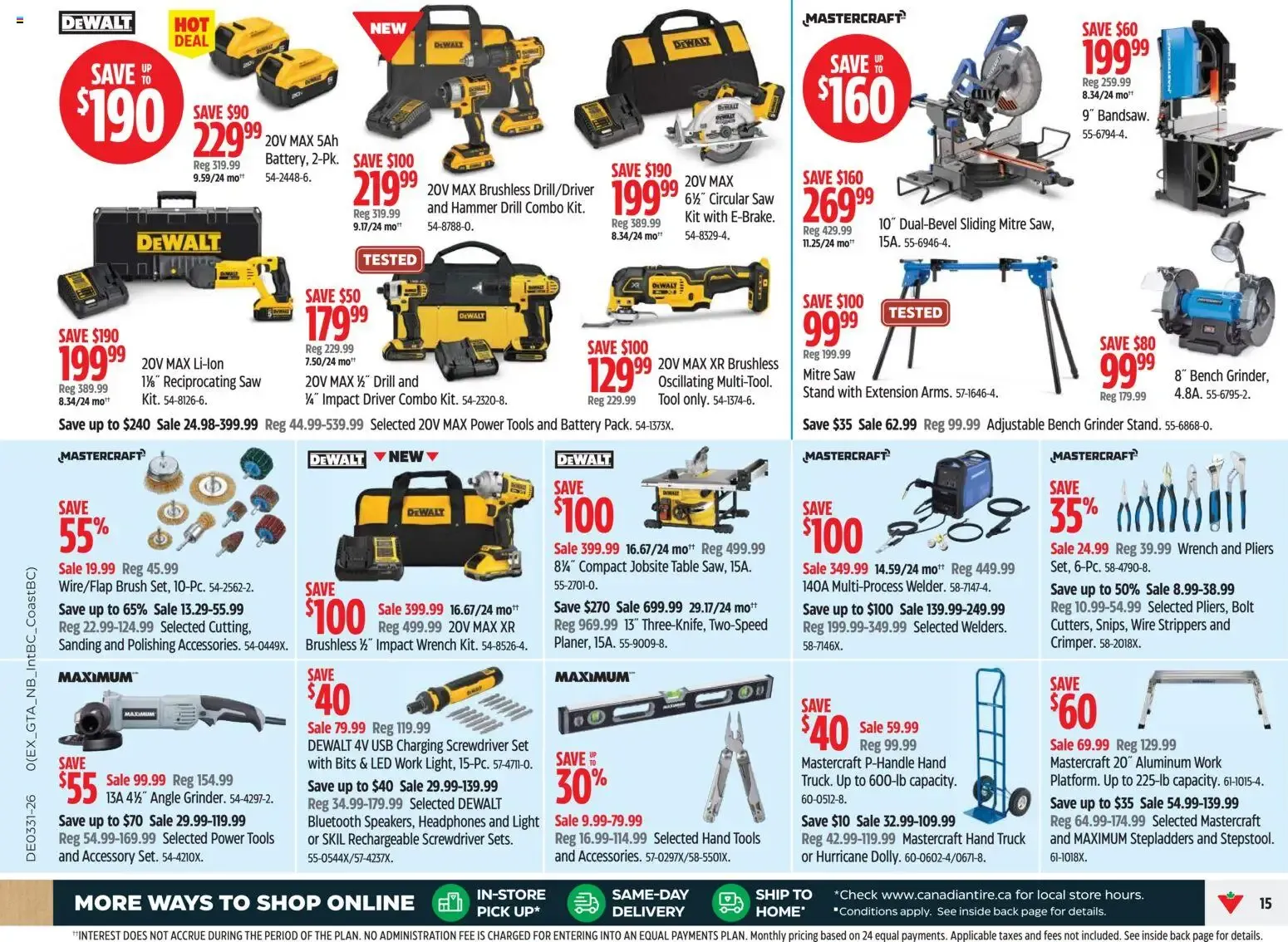 Canadian Tire weekly flyer from Jul 30, 2026 > weekly specials & deals from July 30 to August 5 2026 - flyer page 15