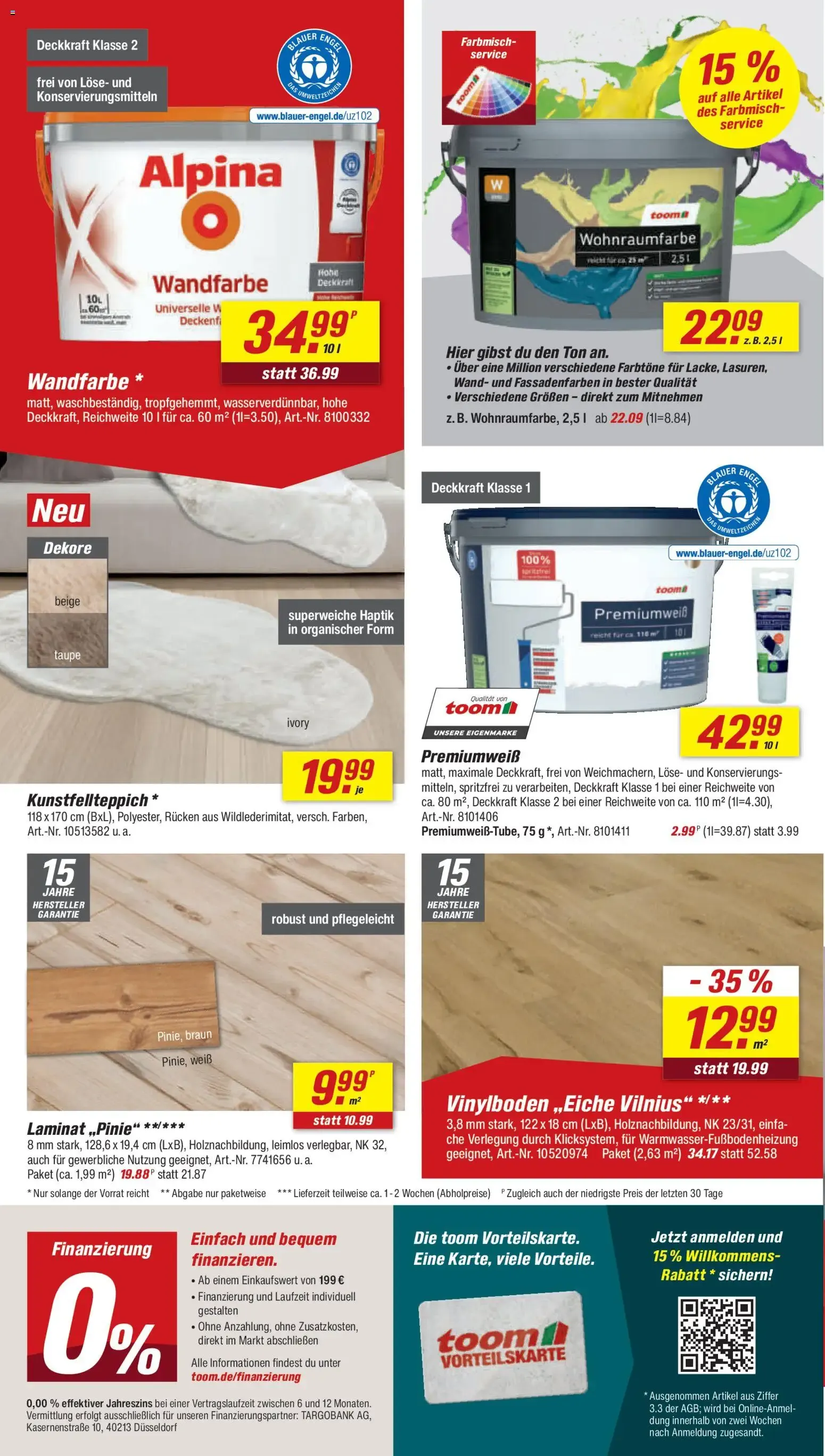 Toom Baumarkt Prospekt vom 20.06.2026 – Angebote online von 20. Juni bis 26. Juni 2026 - Prospekt seite 20